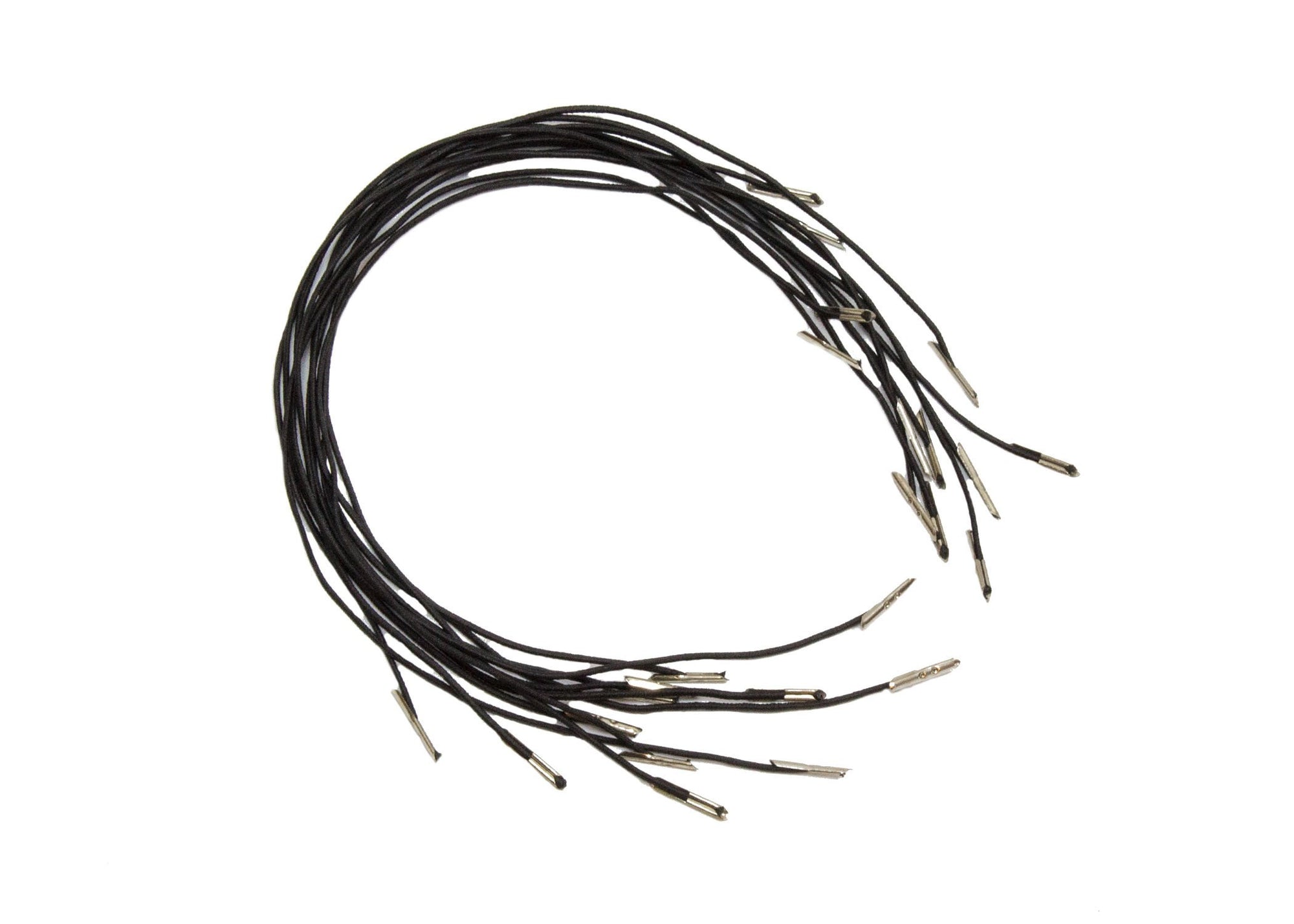 Barbed Elastic Cord Measuring 10 1/2" Long - 12 Pieces - Humboldt Haberdashery