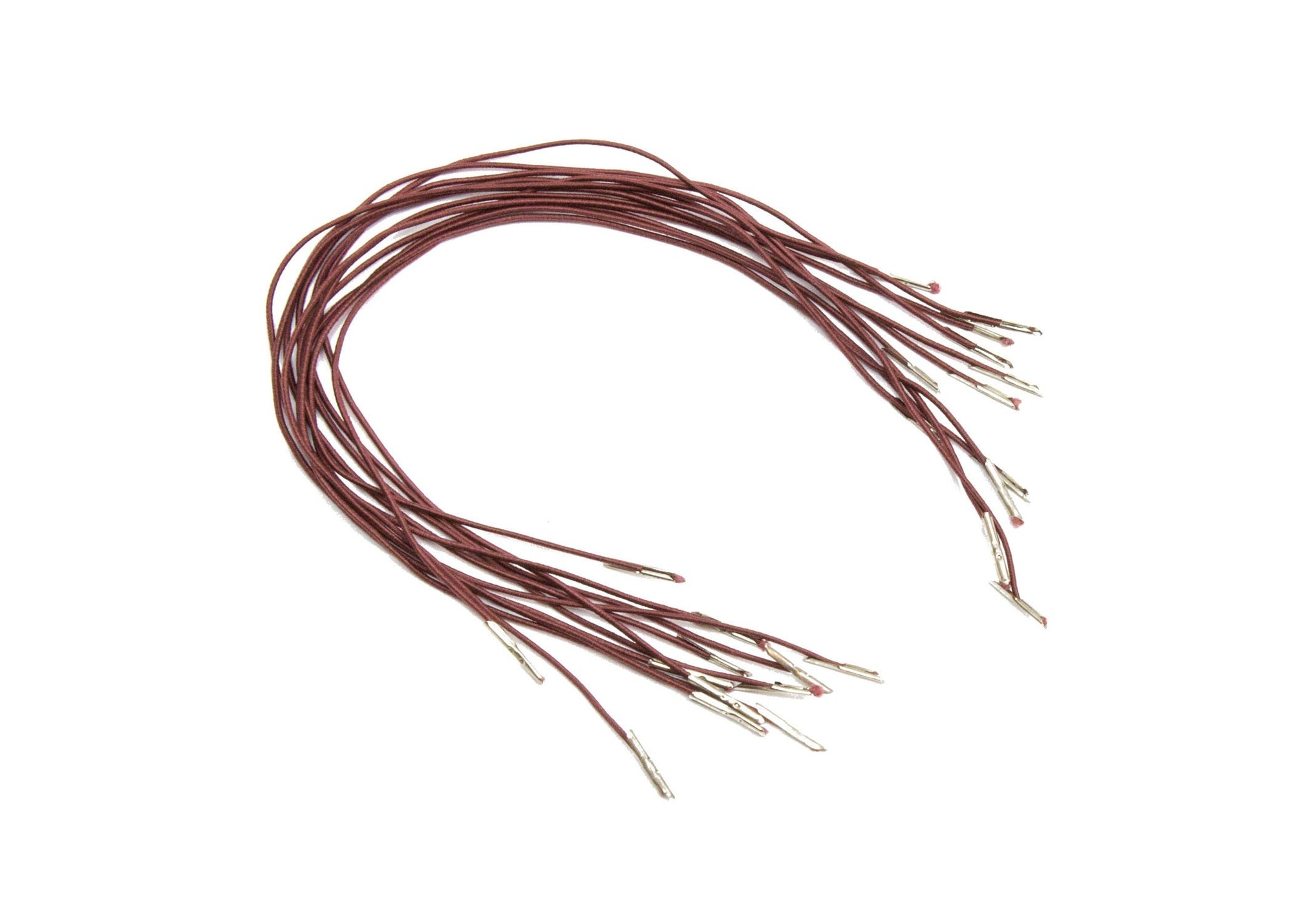Barbed Elastic Cord Measuring 10 1/2" Long - 12 Pieces - Humboldt Haberdashery