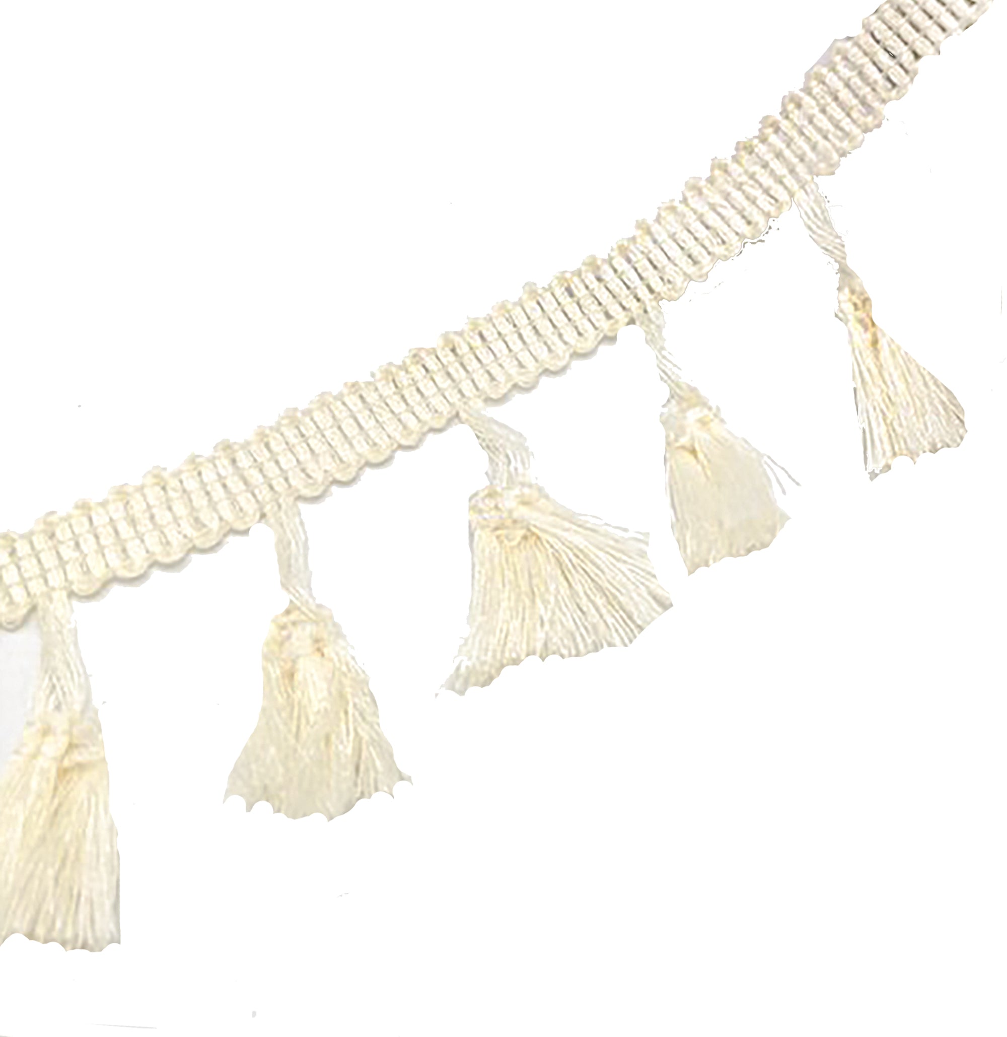 Cotton Tassel Fringe Trim 1 3/4" Wide -  Sold by the Yard