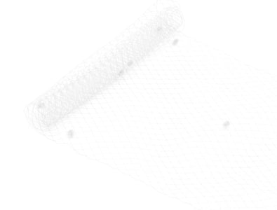 Birdcage Veil Netting with Dots, 10" Wide, Sold by the Yard - Humboldt Haberdashery