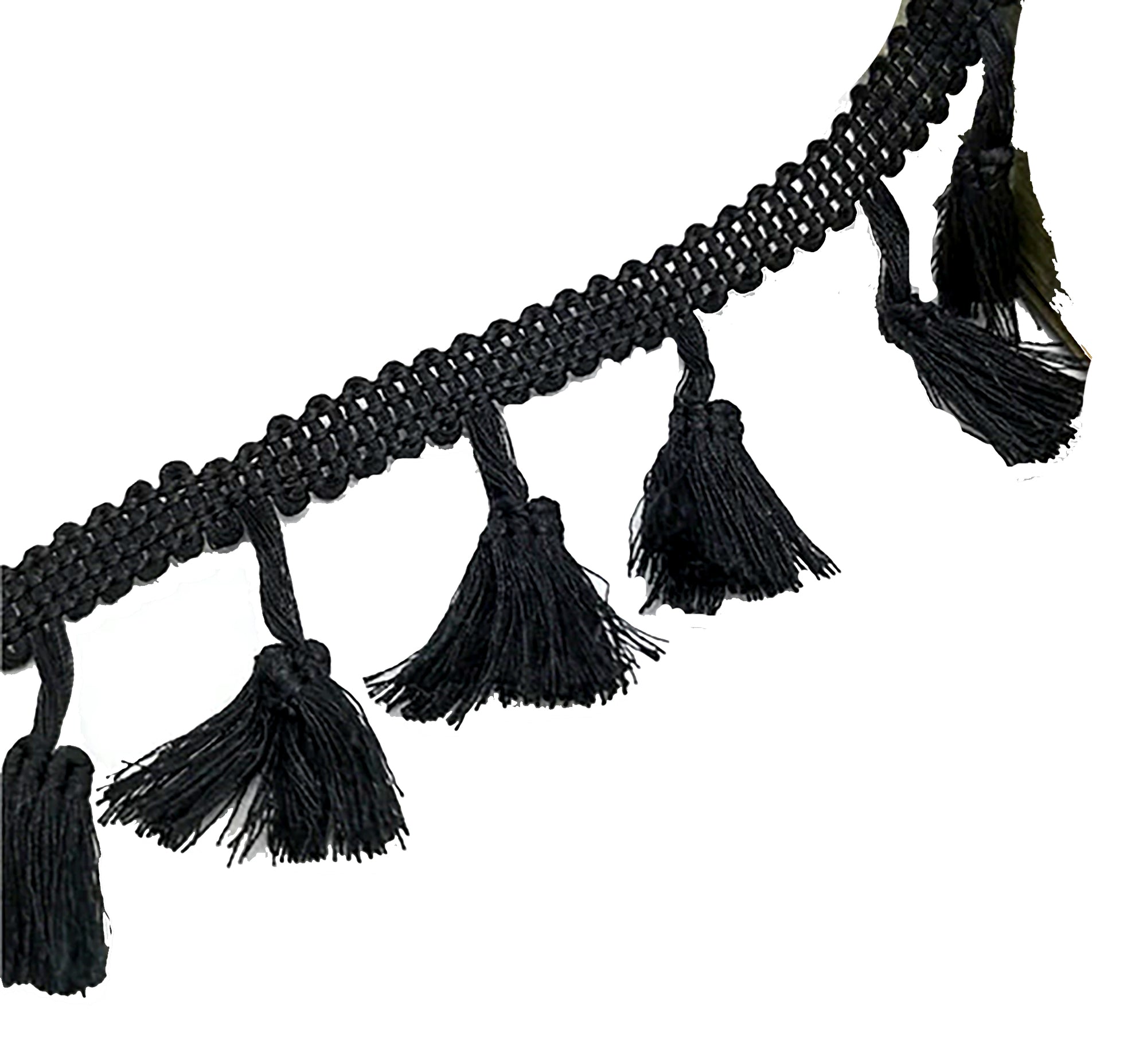 Cotton Tassel Fringe Trim 1 3/4" Wide -  Sold by the Yard