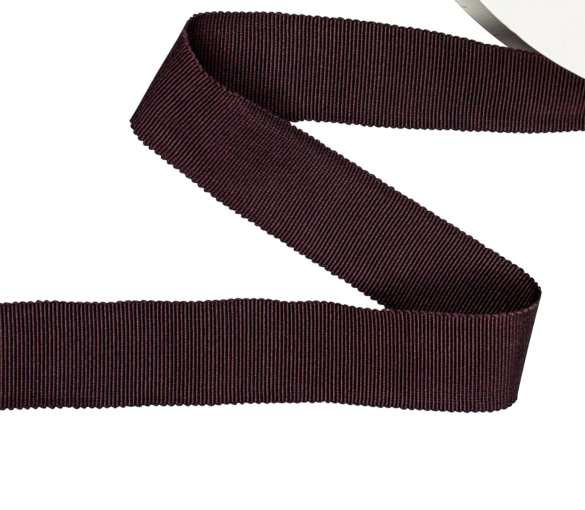 Petersham Ribbon Cotton/Rayon 25 mm Wide - Sold by the Yard - Humboldt Haberdashery