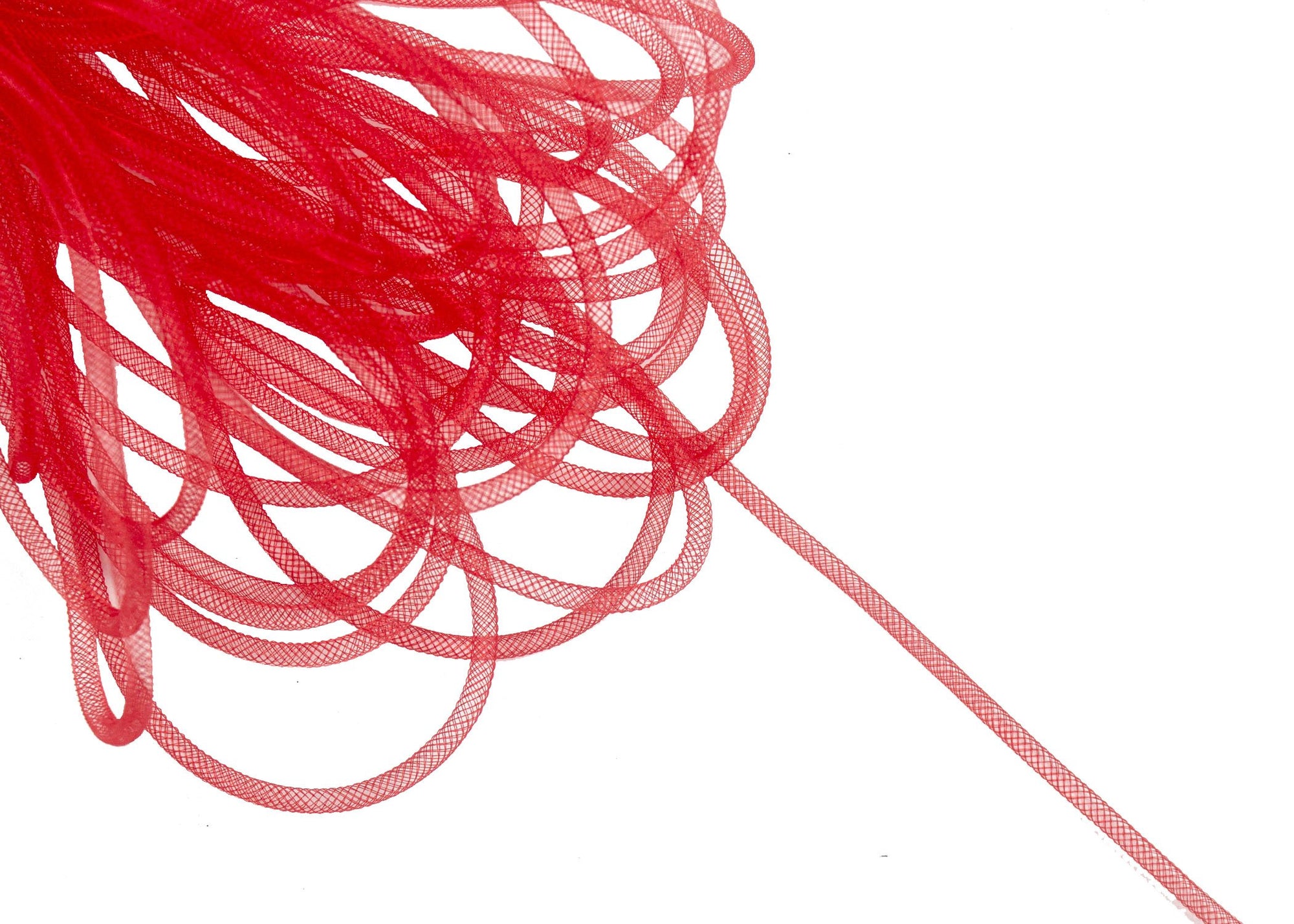Crinoline Horsehair Braid Tube 4mm - Sold by the Yard - Humboldt Haberdashery