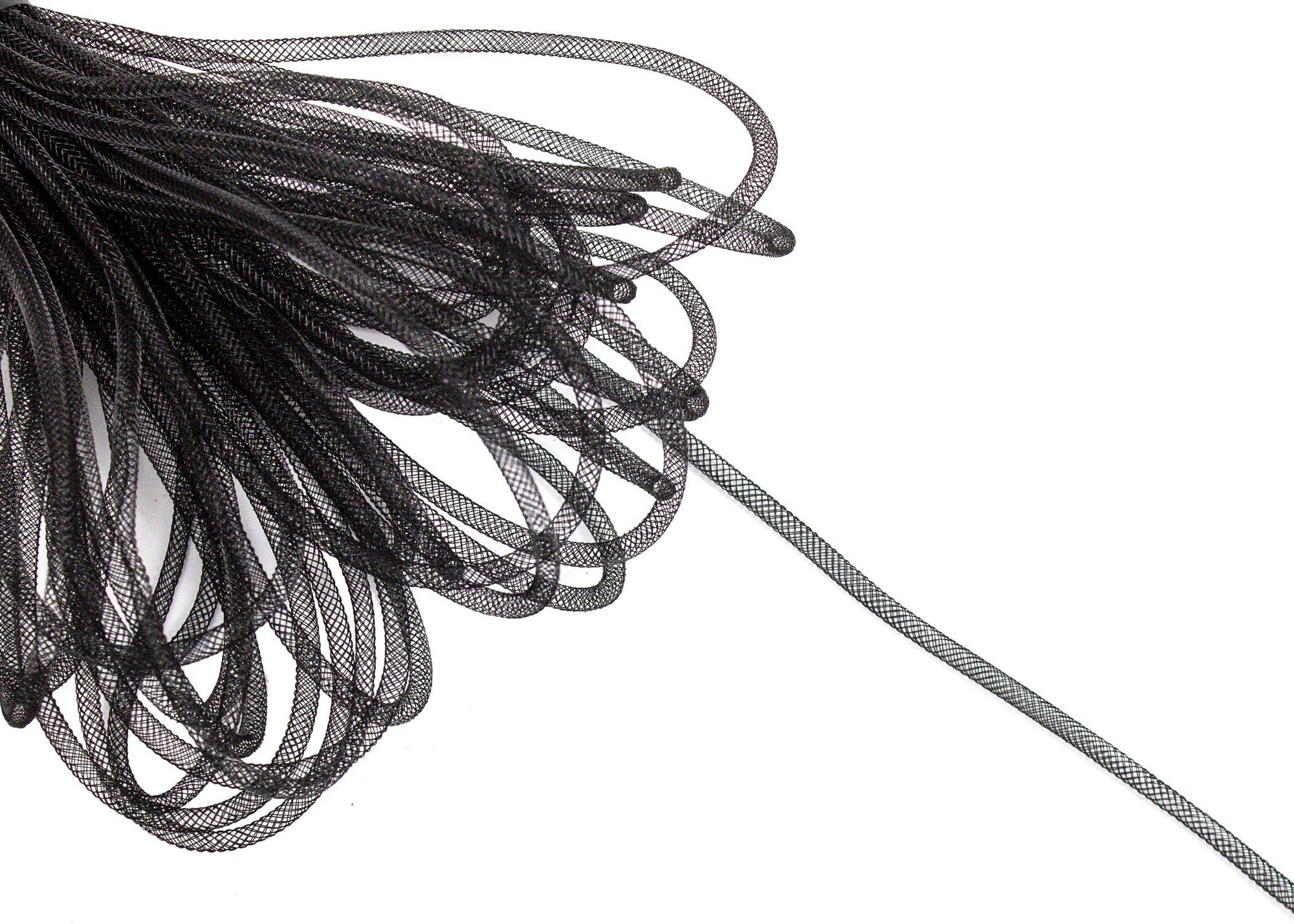 Crinoline Horsehair Braid Tube 4mm - Sold by the Yard - Humboldt Haberdashery
