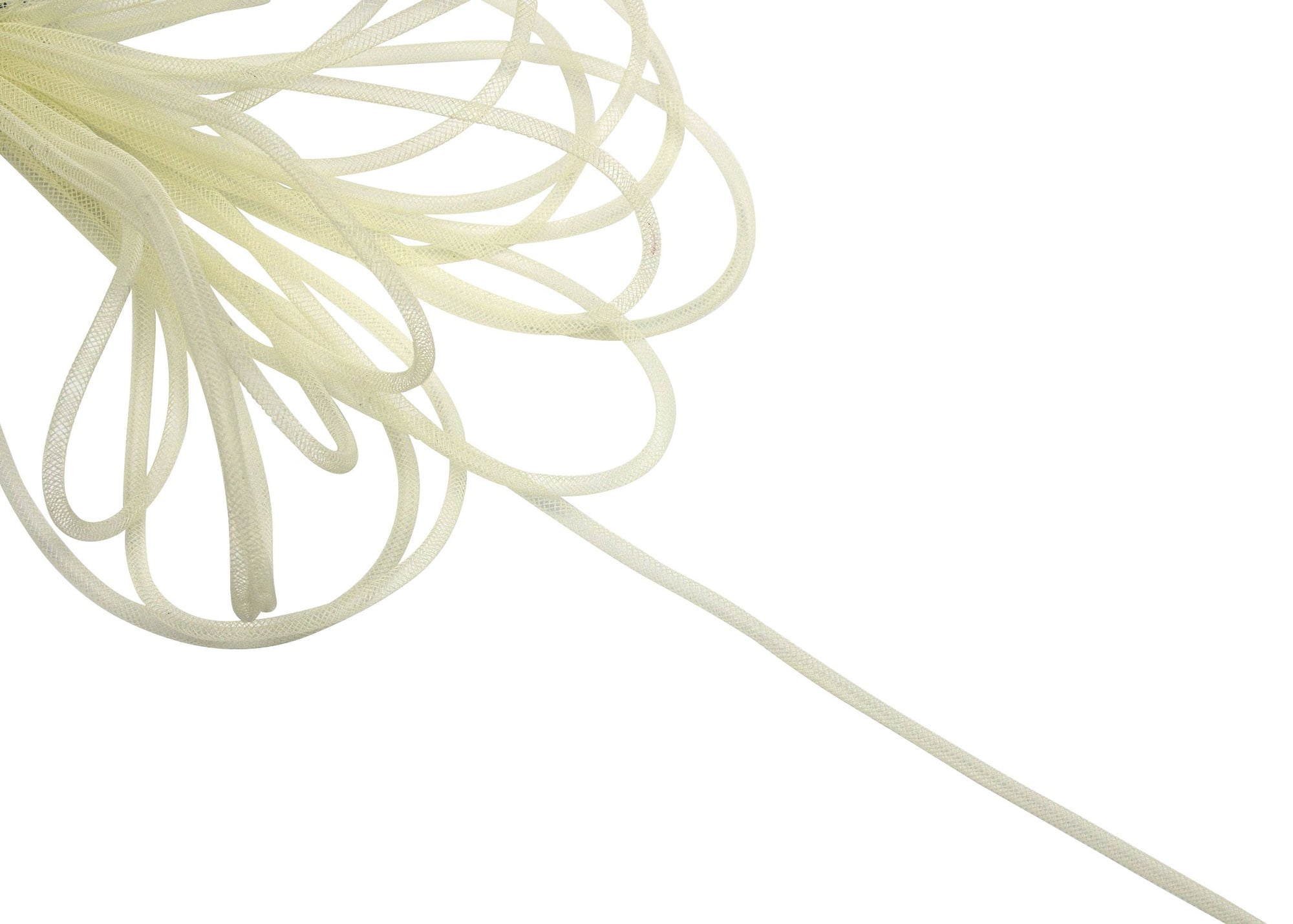 Crinoline Horsehair Braid Tube 4mm - Sold by the Yard - Humboldt Haberdashery