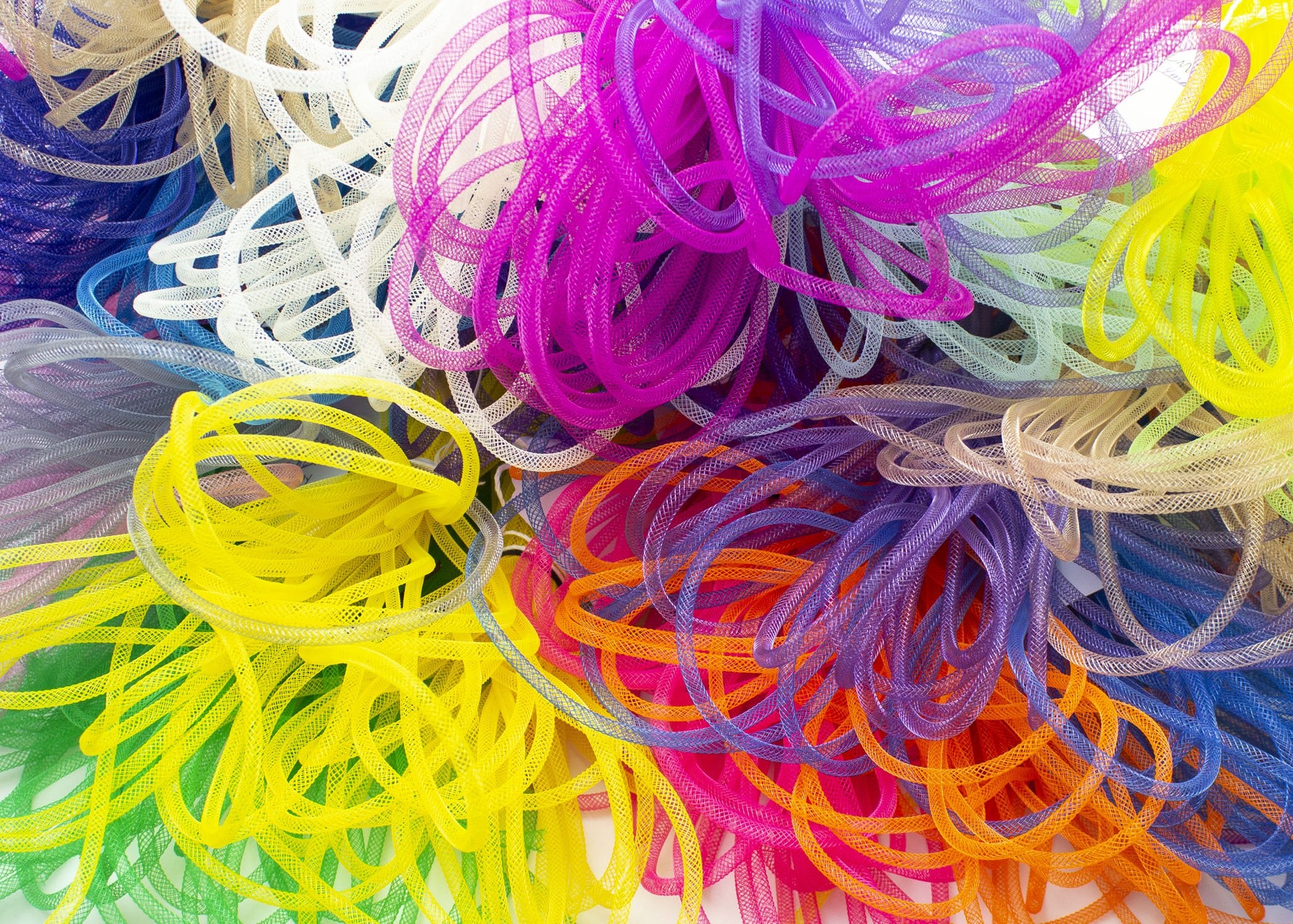 Crinoline Horsehair Braid Tube 4mm - Sold by the Yard - Humboldt Haberdashery