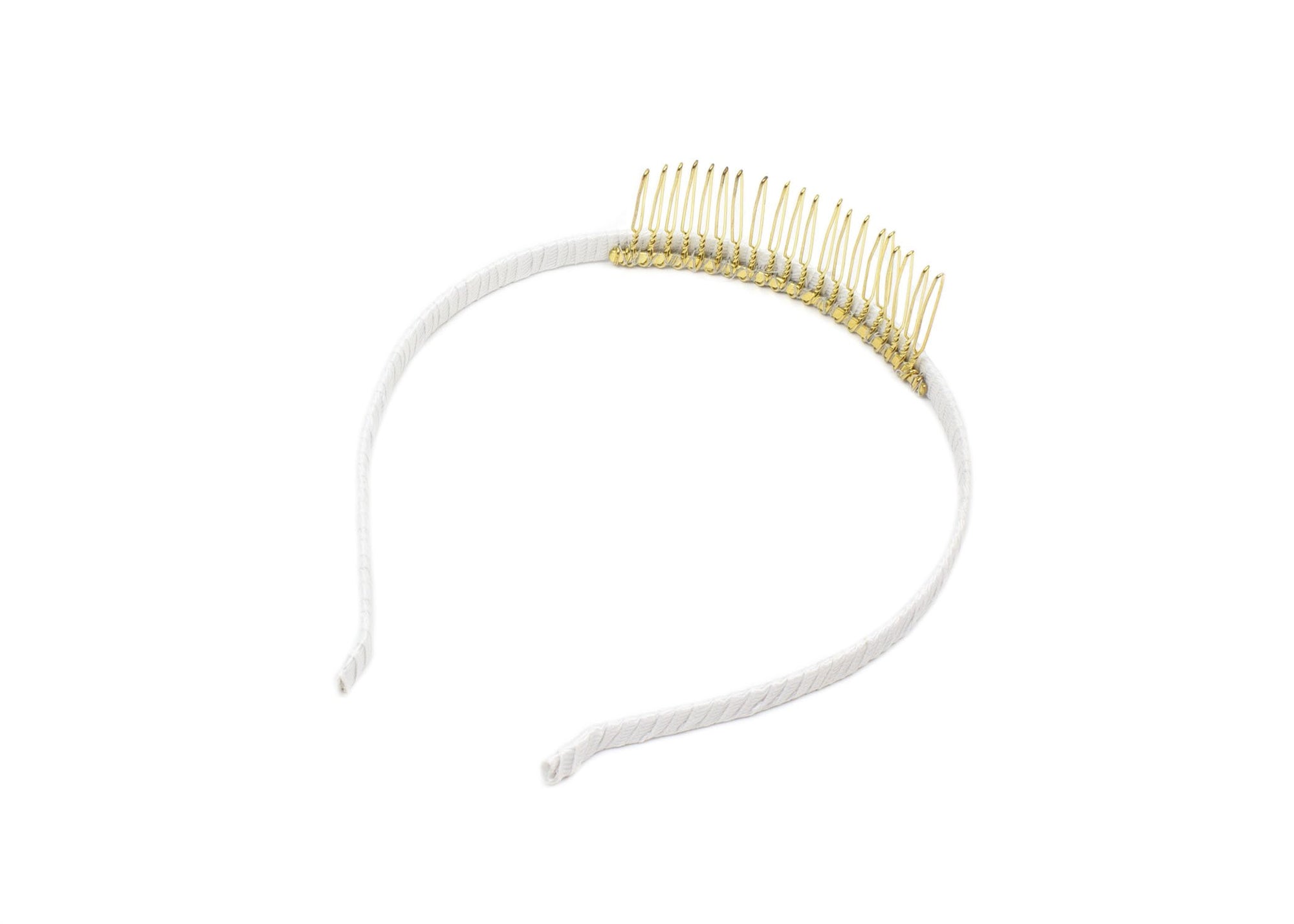 Flat Band Metal Headbands 7 mm Wide - Single Piece - Humboldt Haberdashery