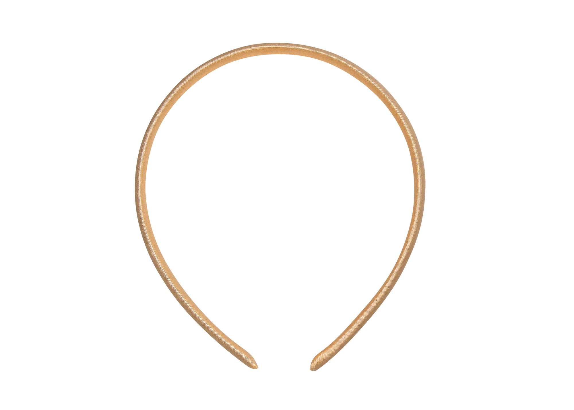 Satin Covered Headbands 10 mm Wide Sold by the Piece - Humboldt Haberdashery