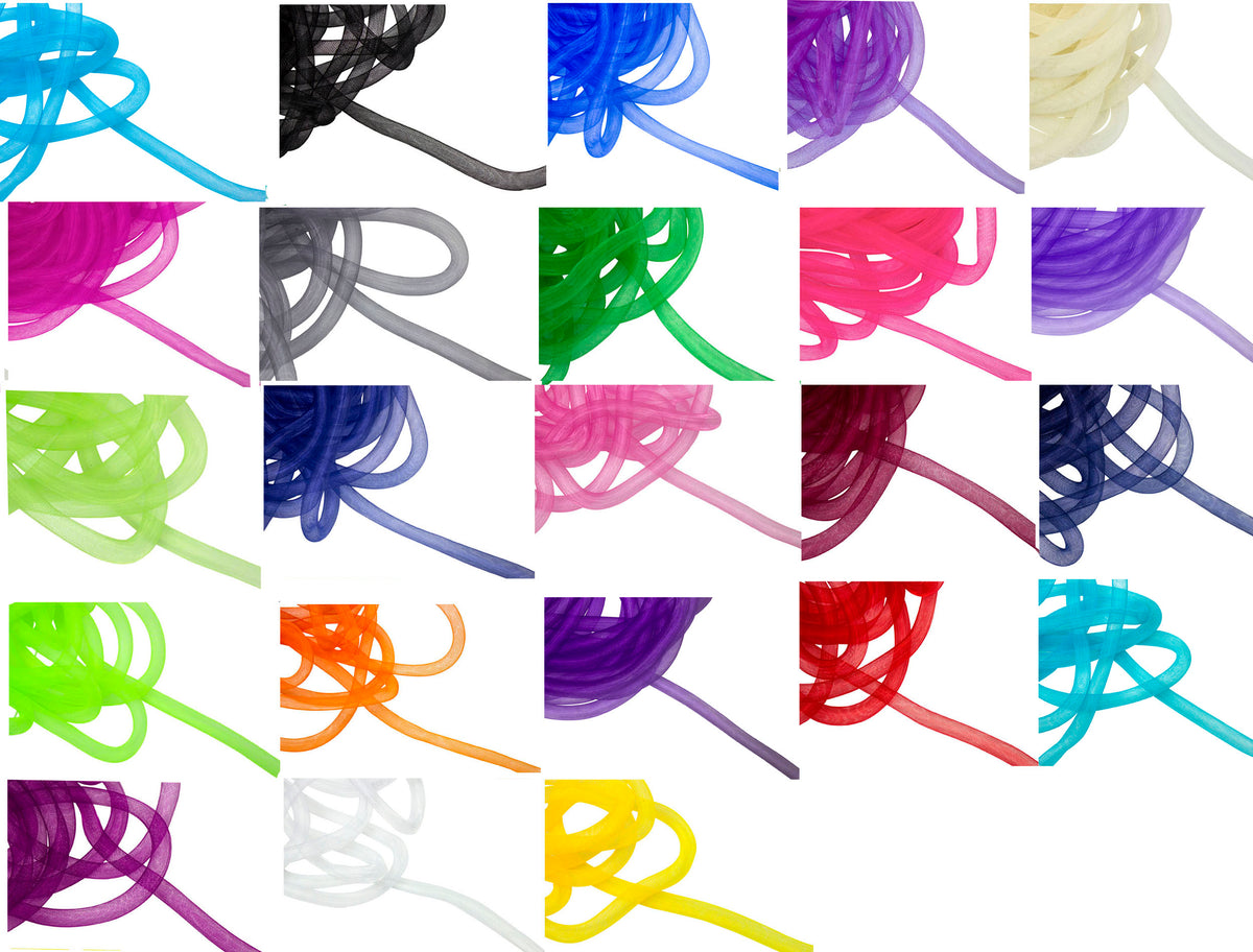 Crinoline Horsehair Braid Tube 16 mm - Sold by the Yard - Humboldt Haberdashery