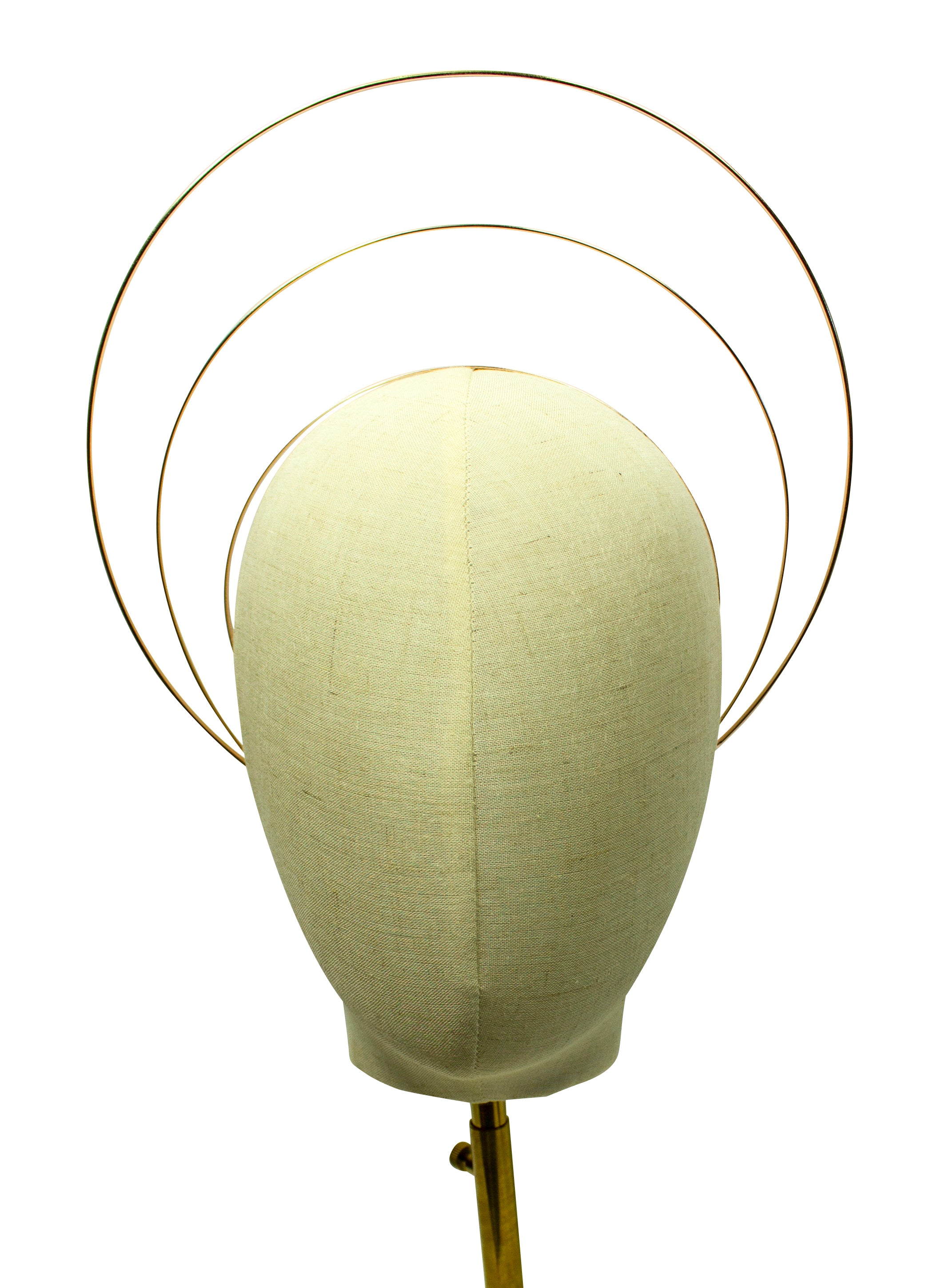 Crown Style Tall Double Band Metal Headband - Humboldt Haberdashery