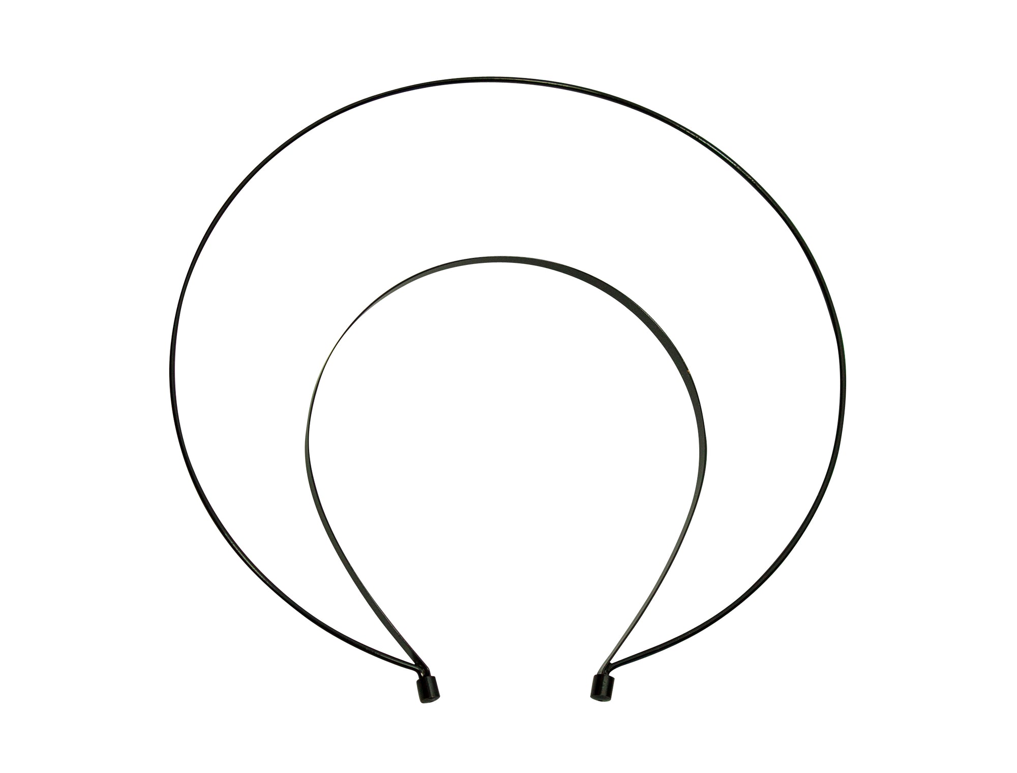 Extra Tall Crown Style Metal Headband