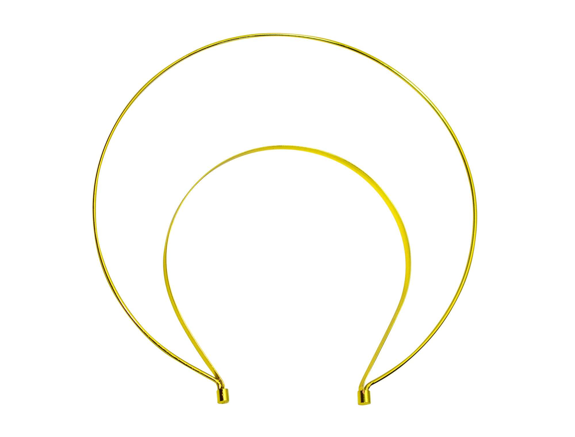 Extra Tall Crown Style Metal Headband