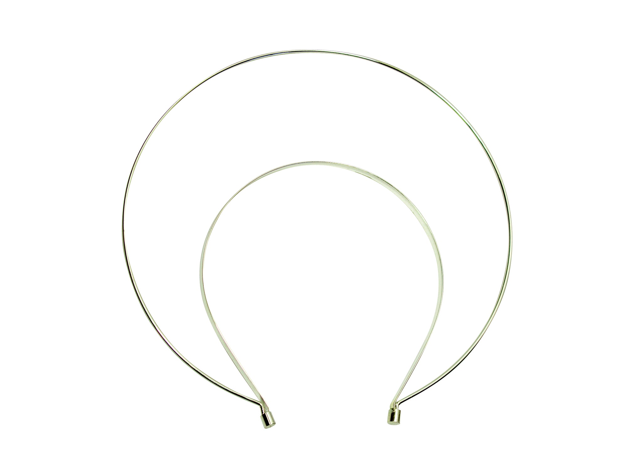 Extra Tall Crown Style Metal Headband