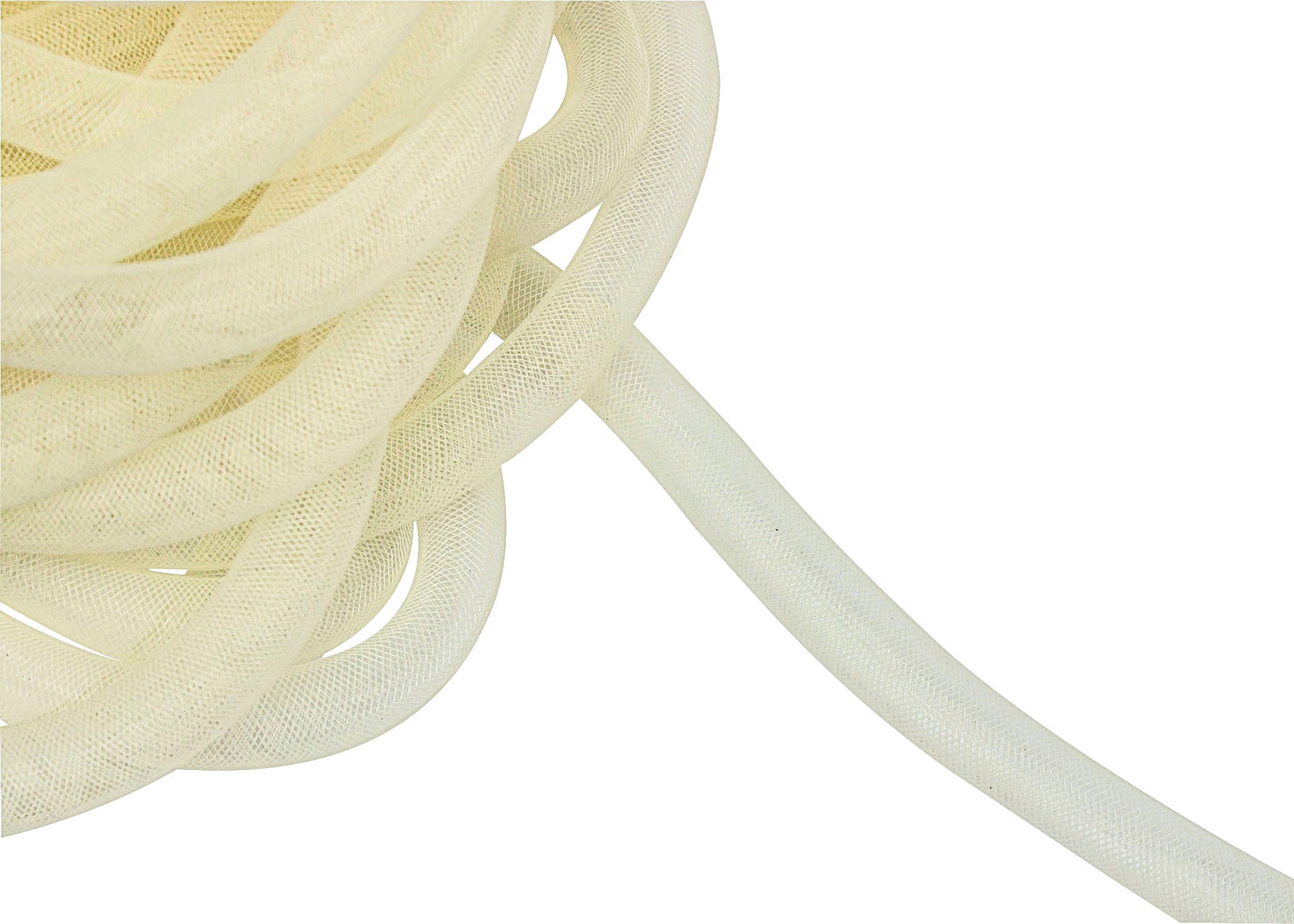 Crinoline Horsehair Braid Tube 16 mm - Sold by the Yard - Humboldt Haberdashery