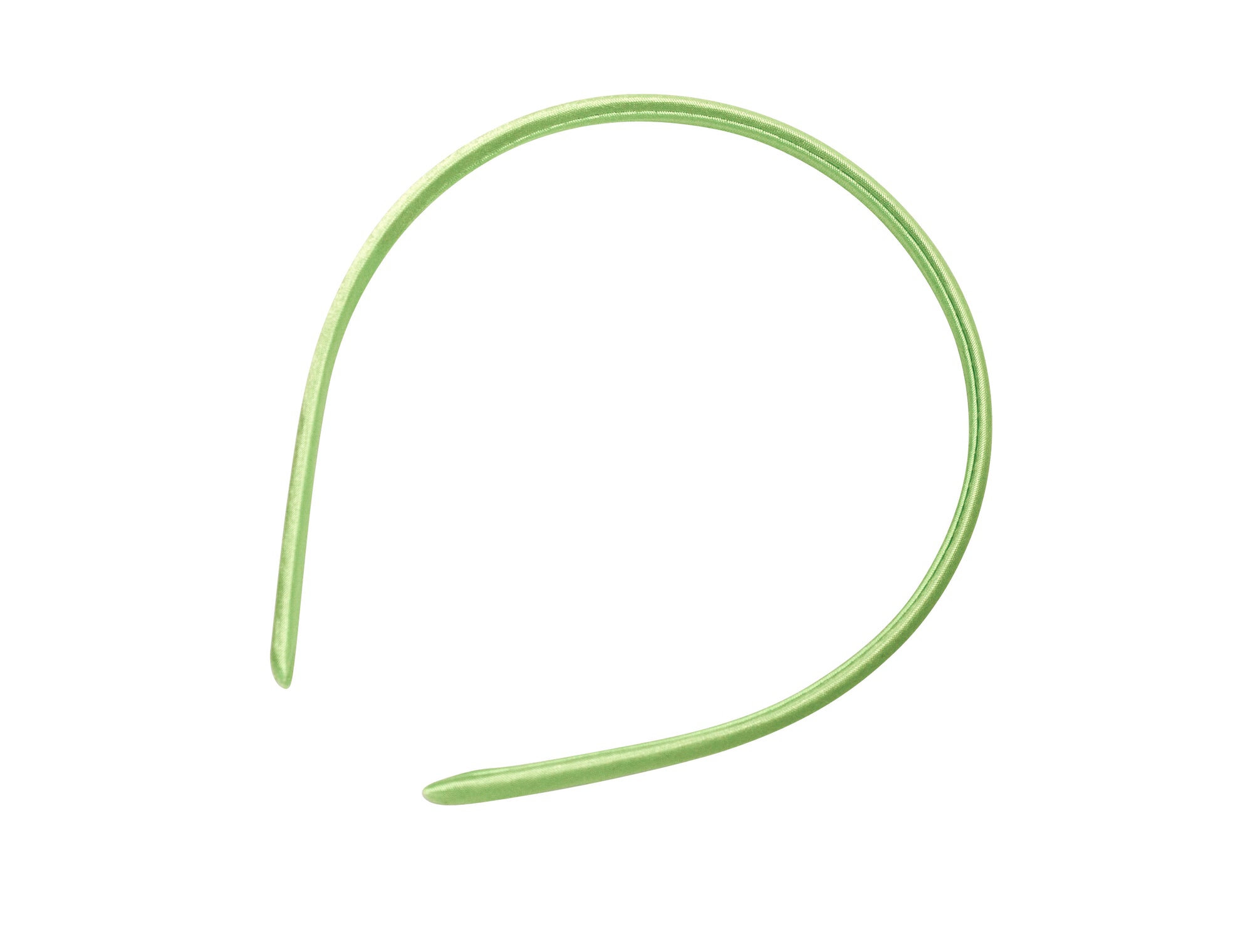Satin Covered Headbands 10 mm Wide Sold by the Piece - Humboldt Haberdashery