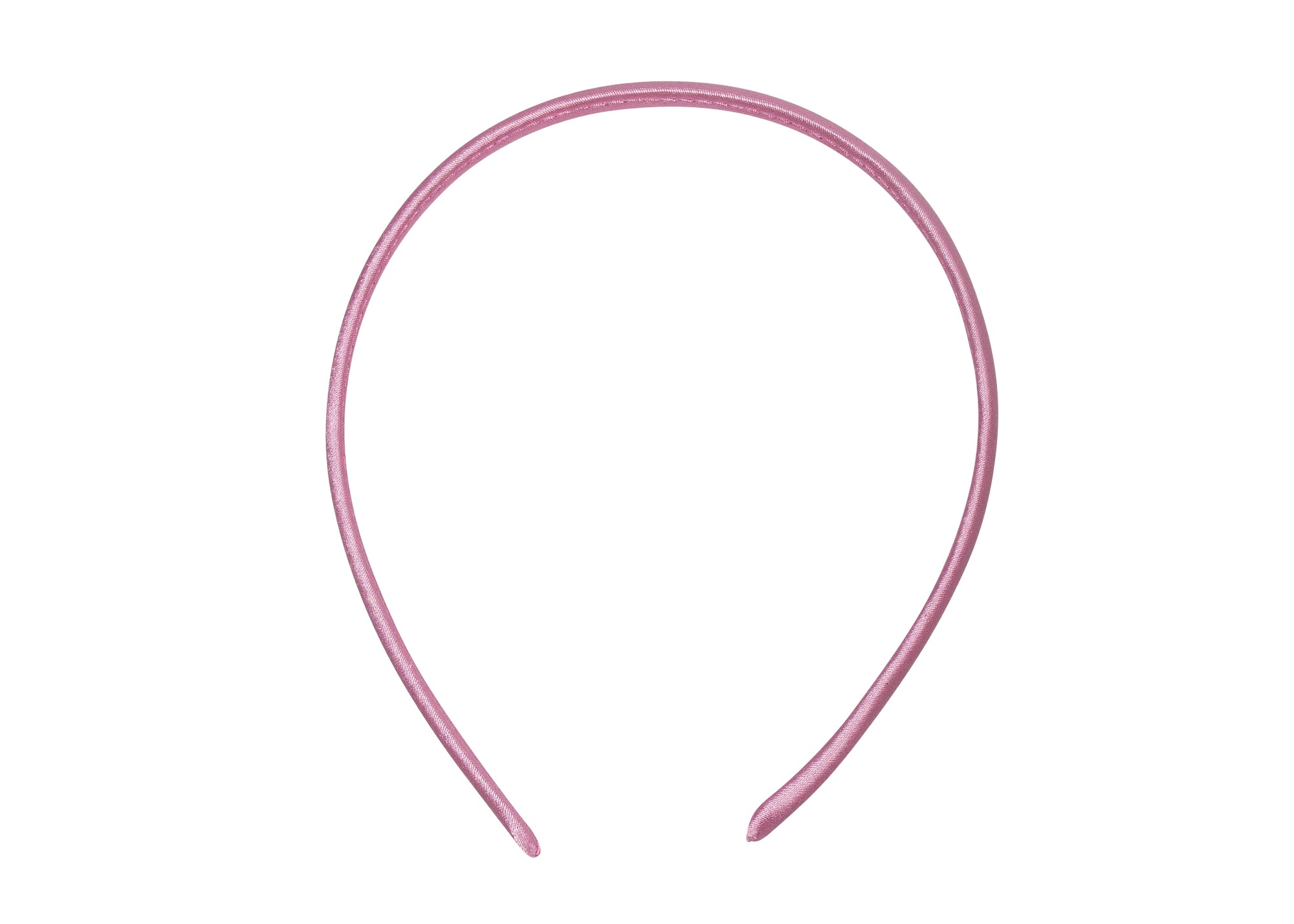 Satin Covered Headbands 10 mm Wide Sold by the Piece - Humboldt Haberdashery