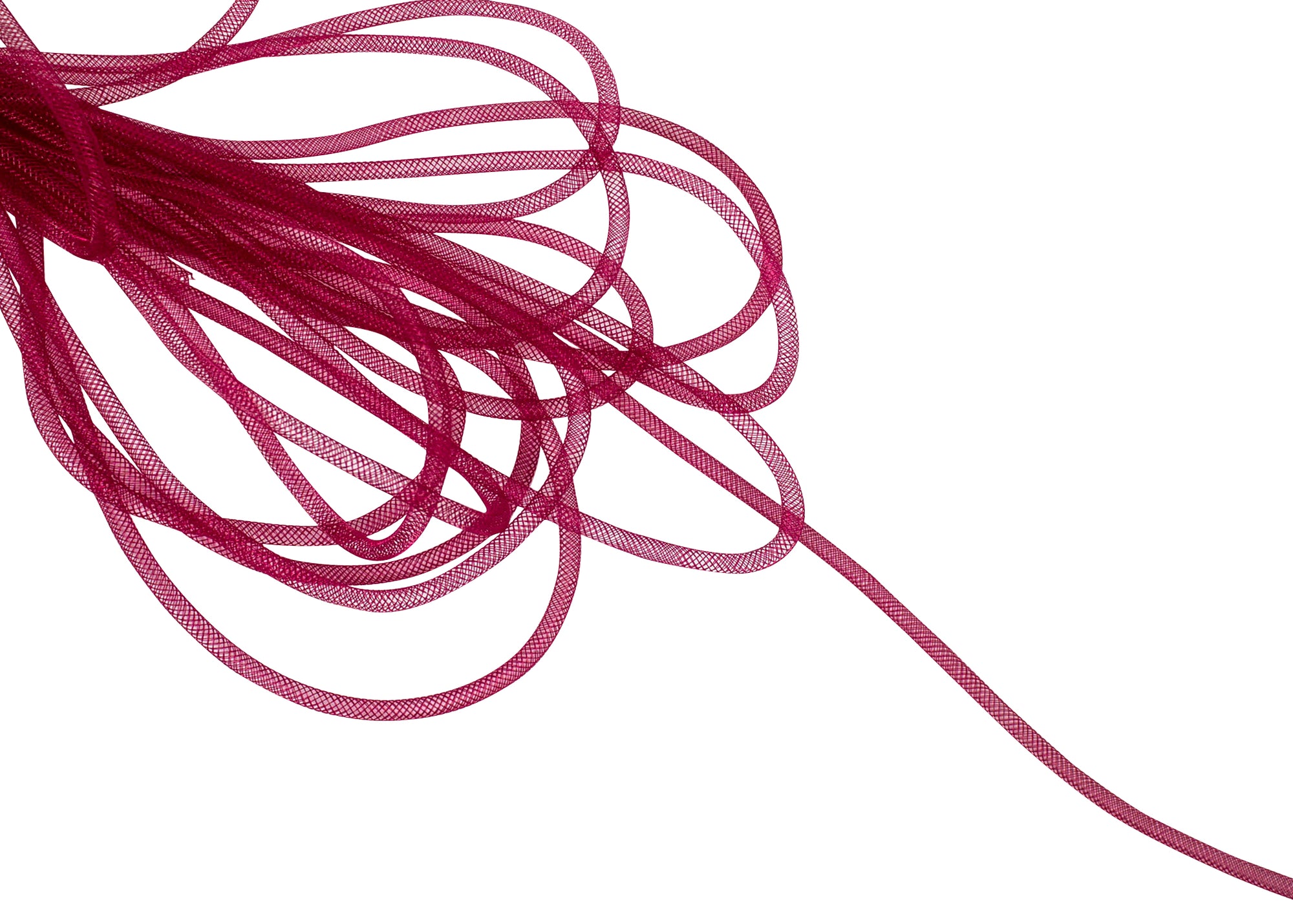 Crinoline Horsehair Braid Tube 4mm - Sold by the Yard - Humboldt Haberdashery