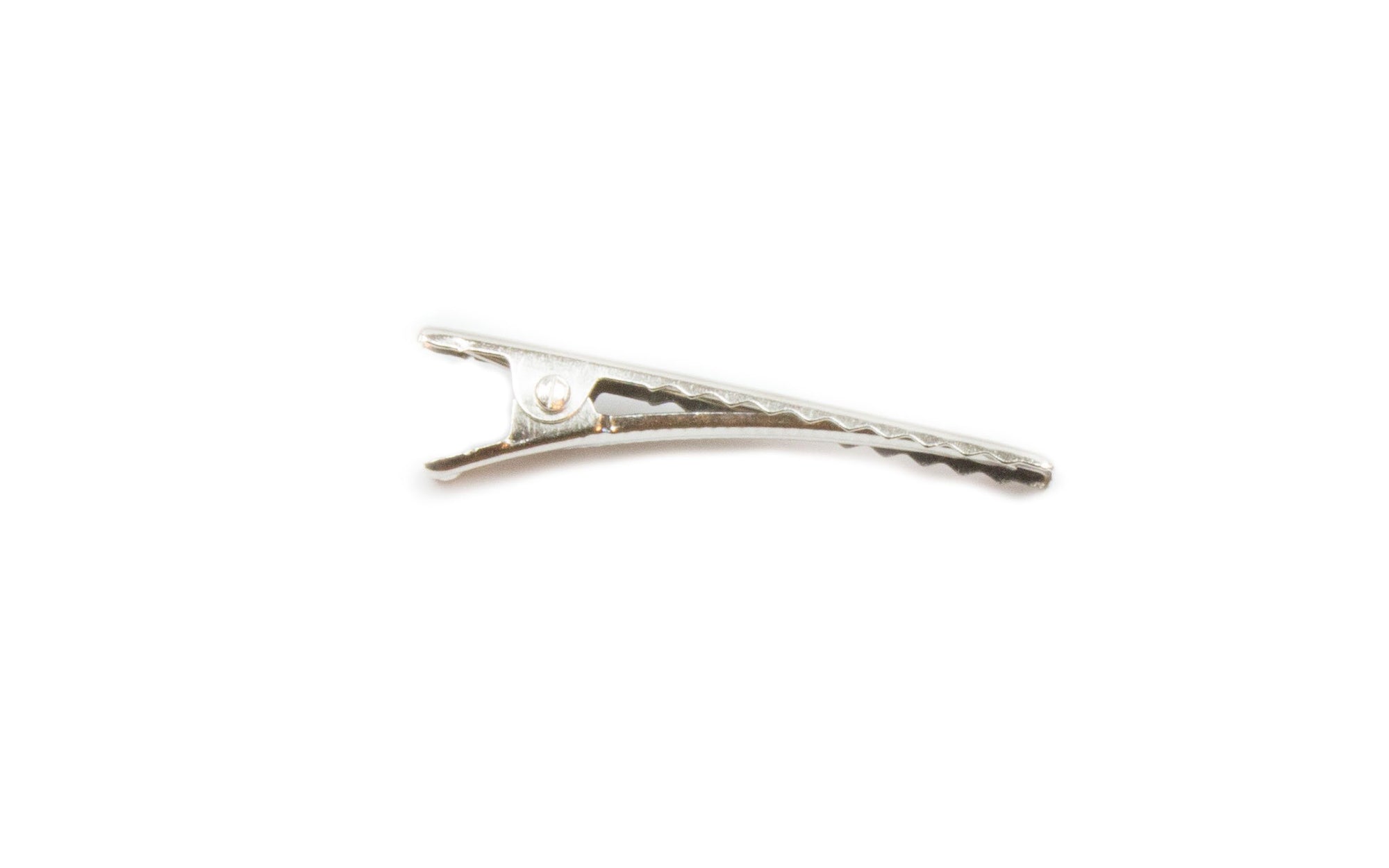 Metal Alligator Hair Clips 40 mm Long - Humboldt Haberdashery