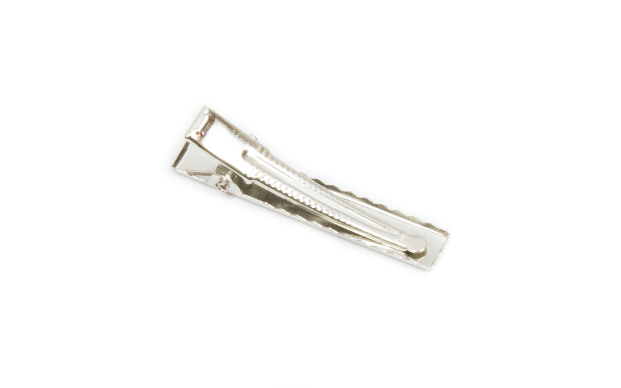 Metal Alligator Hair Clips 40 mm Long - Humboldt Haberdashery