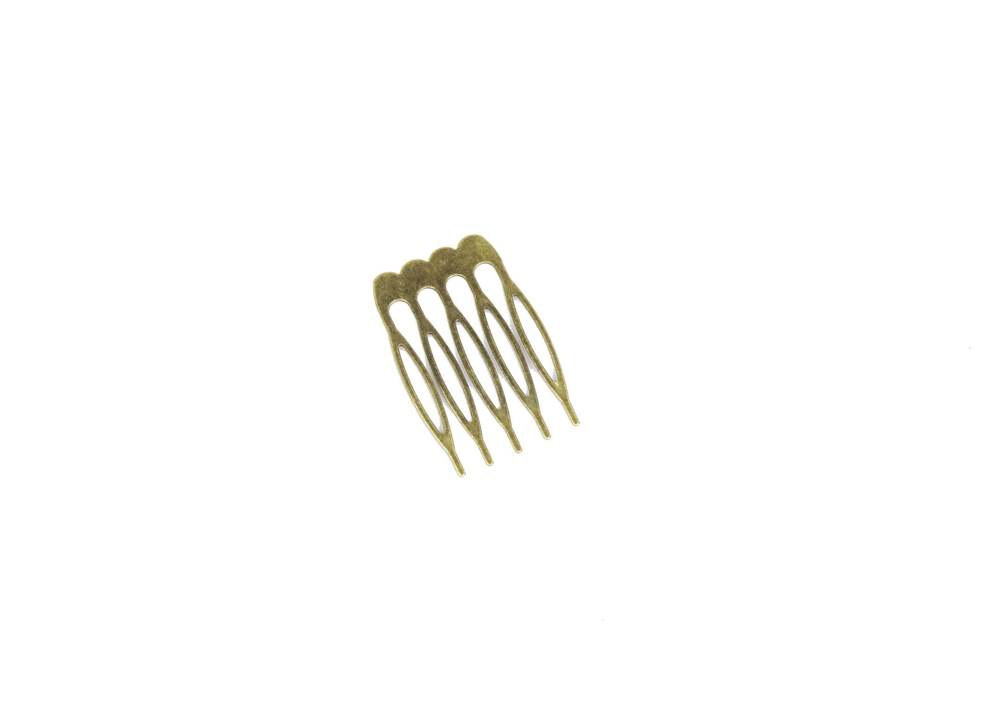 Metal Millinery or Veil Hair Comb 1" Wide - 10 Pieces - Humboldt Haberdashery