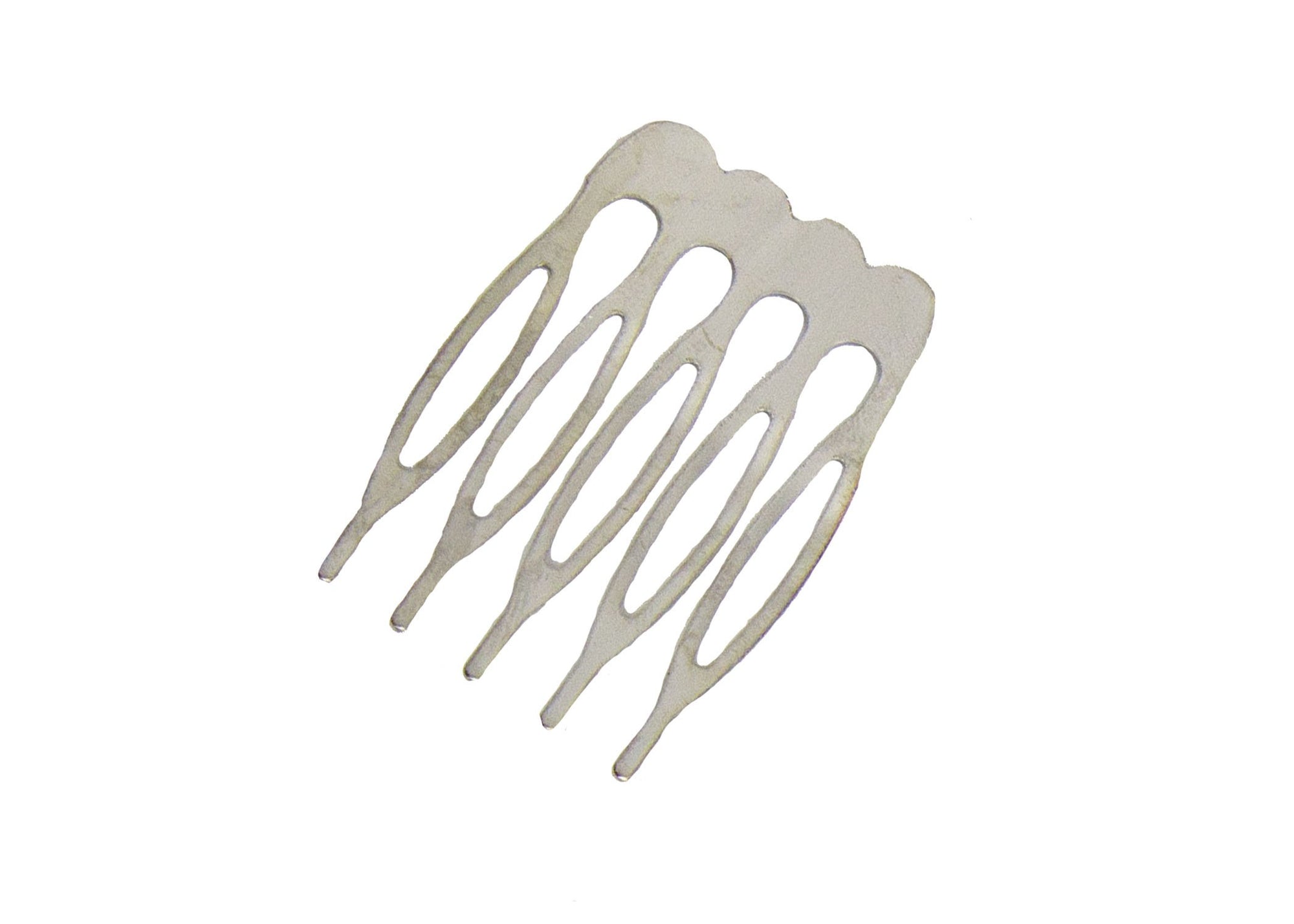 Metal Millinery or Veil Hair Comb 1" Wide - 10 Pieces - Humboldt Haberdashery