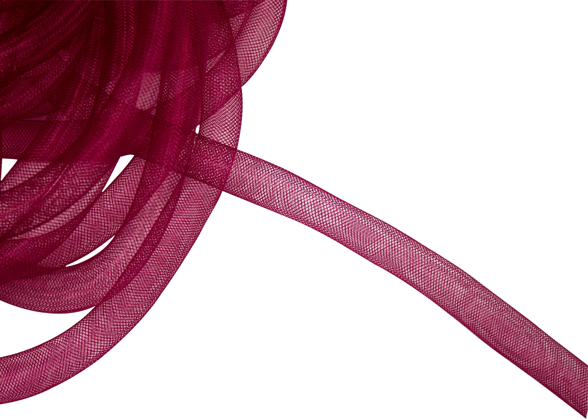 Crinoline Horsehair Braid Tube 16 mm - Sold by the Yard - Humboldt Haberdashery