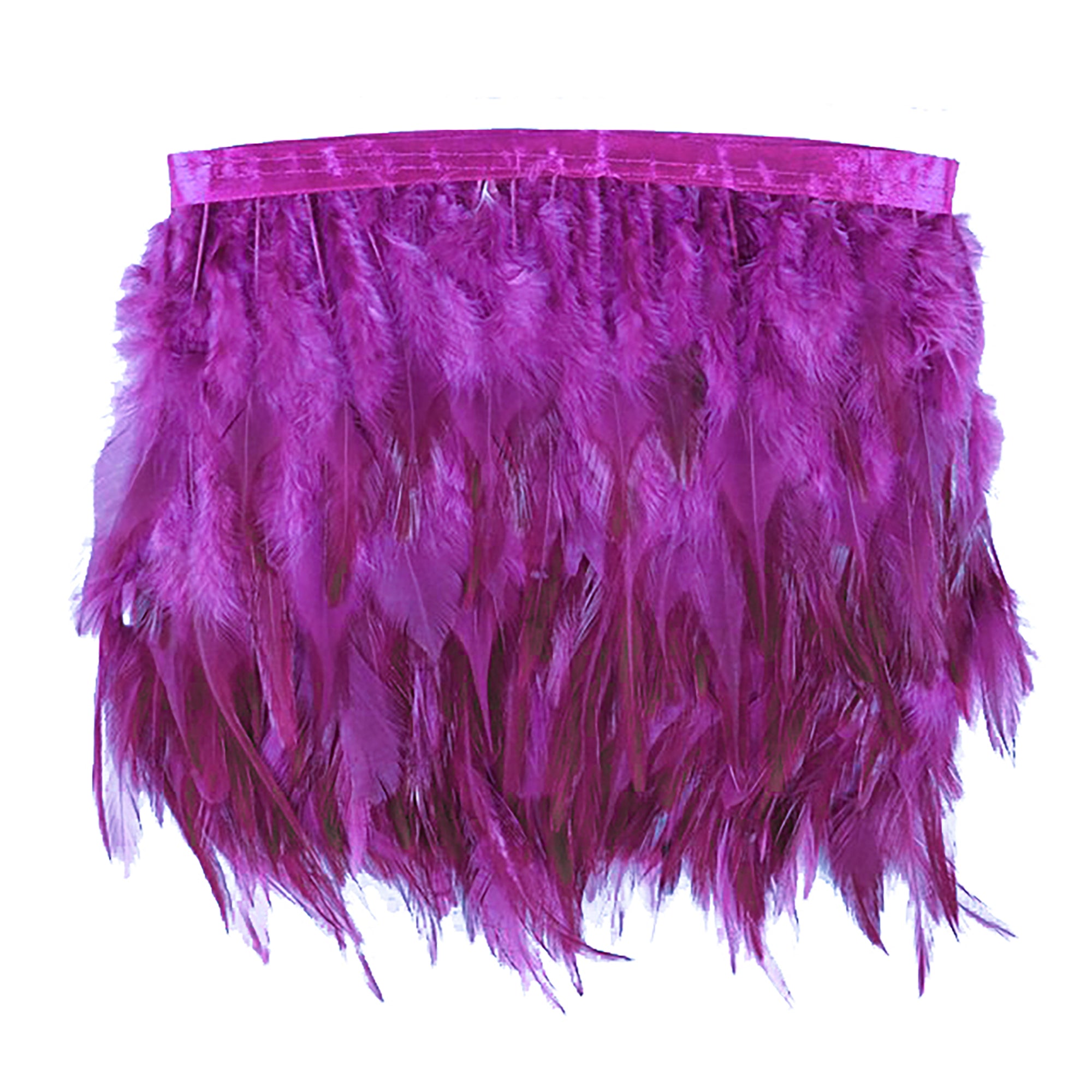 Pheasant Saddle Feather Trim - Sold by the Yard