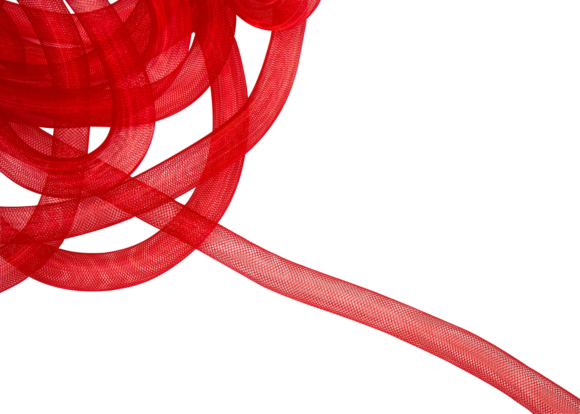 Crinoline Horsehair Braid Tube 16 mm - Sold by the Yard - Humboldt Haberdashery