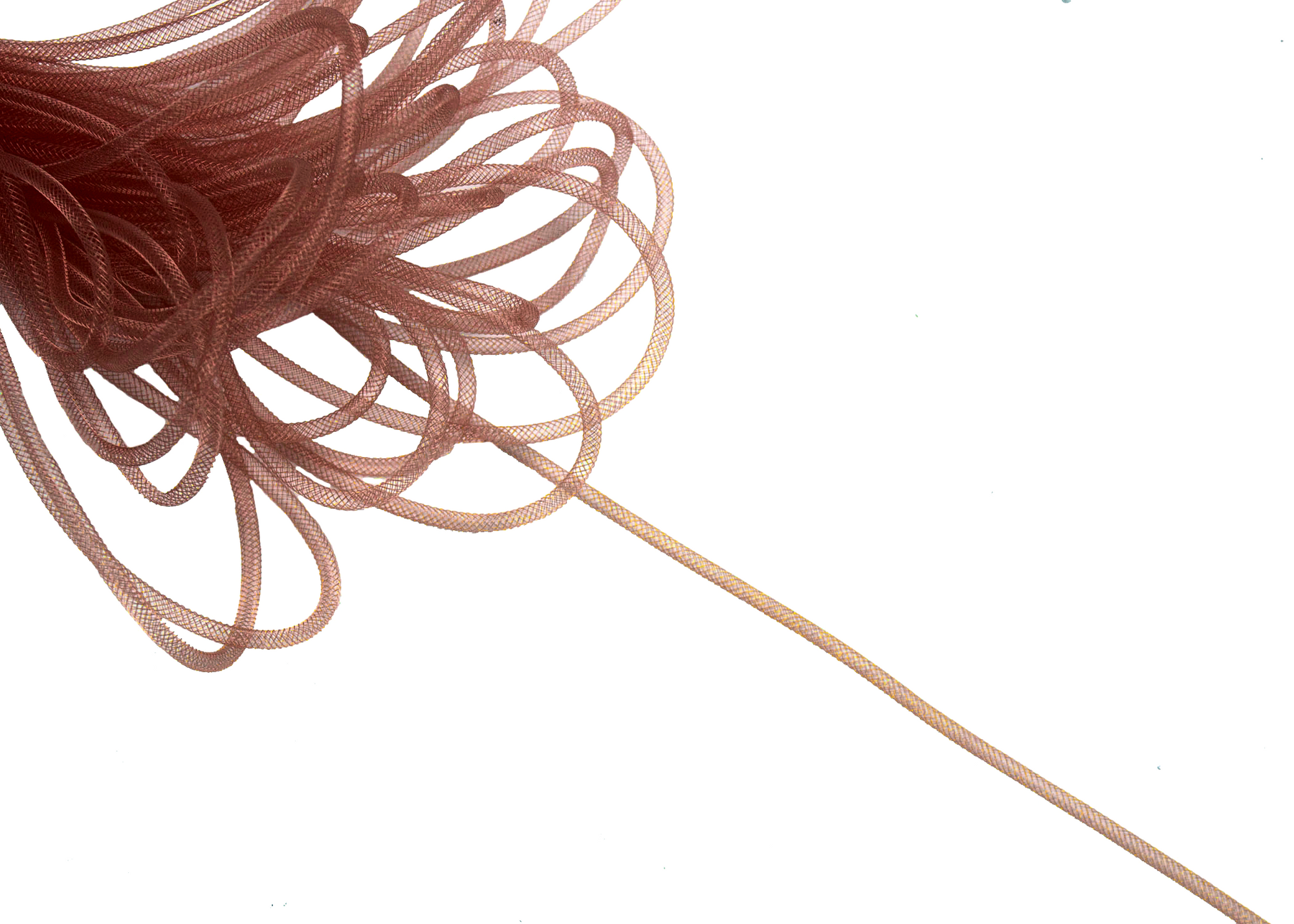 Crinoline Horsehair Braid Tube 4 mm - Sold by the Yard