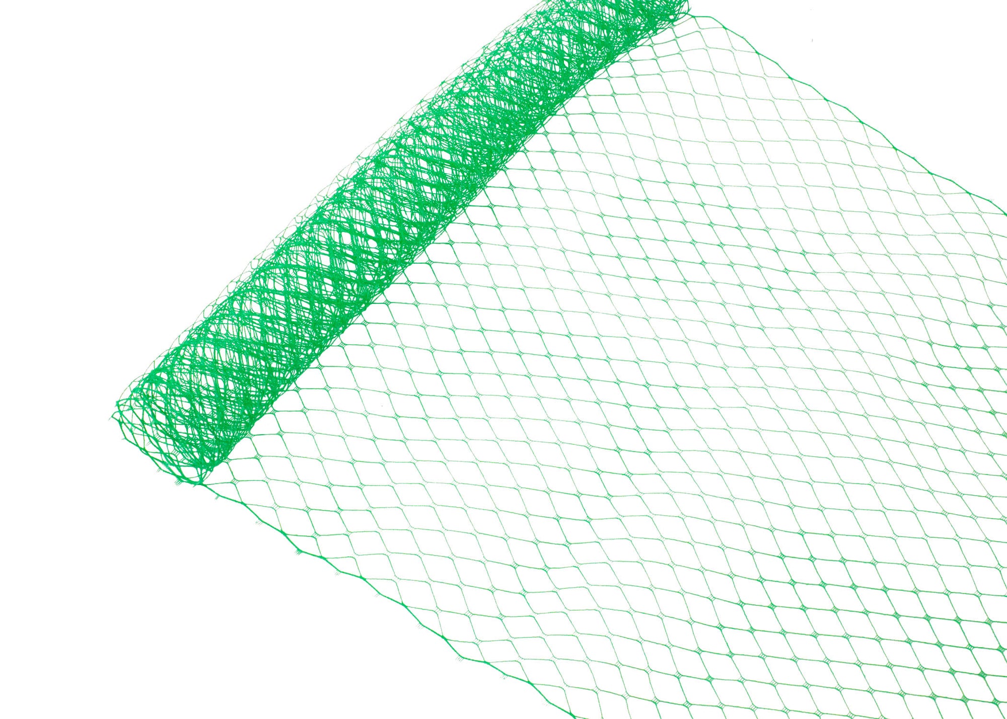 Russian Birdcage Veil Netting 10" Wide - Sold by the Yard - Green