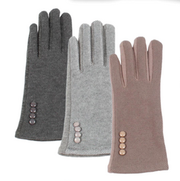 Textured Gloves  with Texting Finger