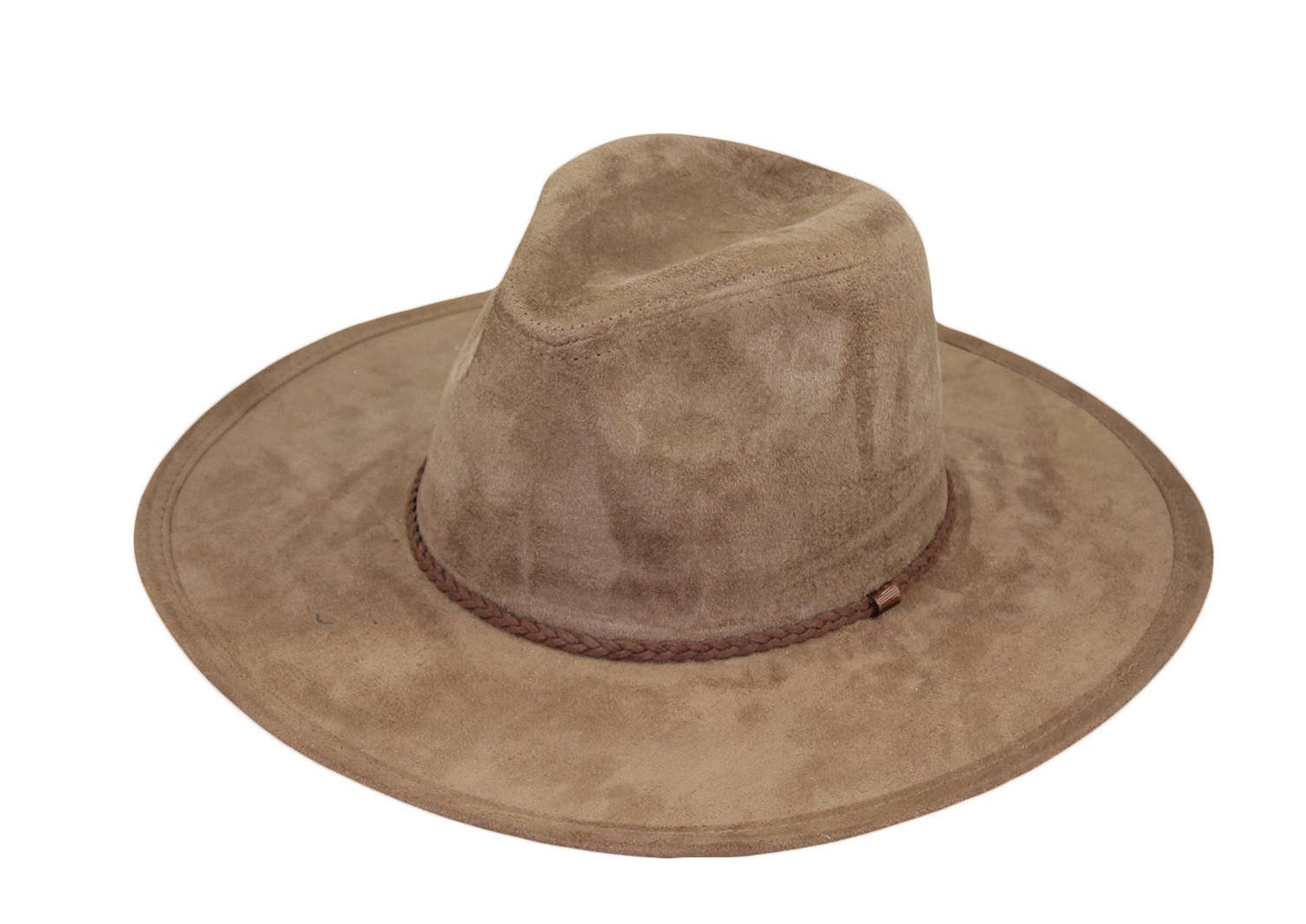 Suede Fedora Outback Hat