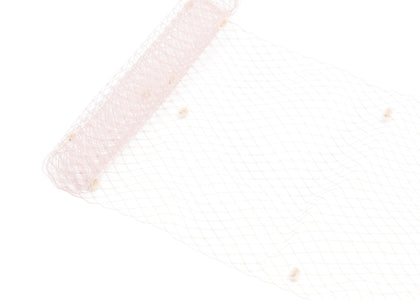 Birdcage Veil Netting with Dots, 10" Wide, Sold by the Yard - Humboldt Haberdashery