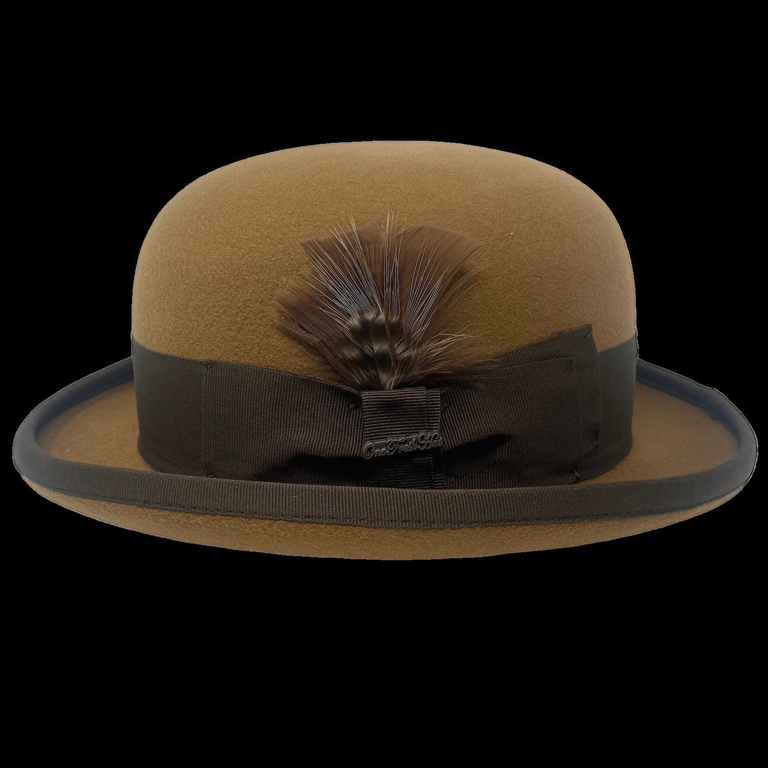 Bowler Hat with Feather