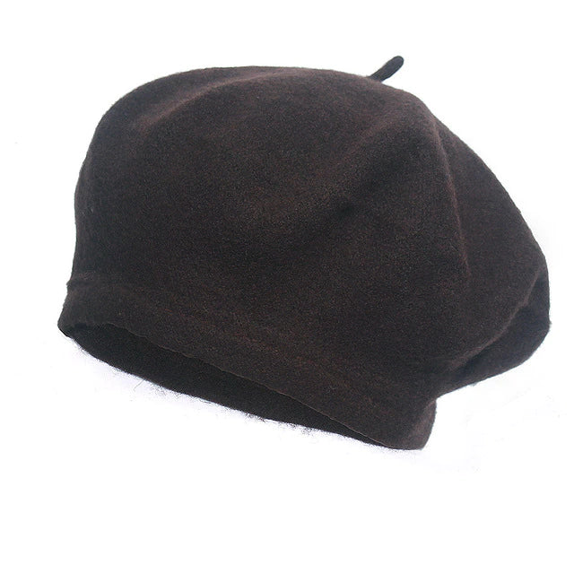 100% Wool Beret Hat