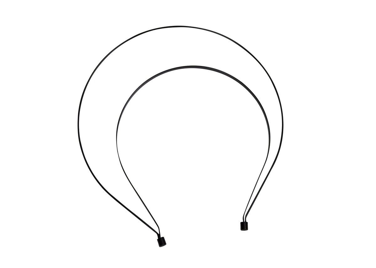 Crown Style Tall Double Metal Headband - Humboldt Haberdashery