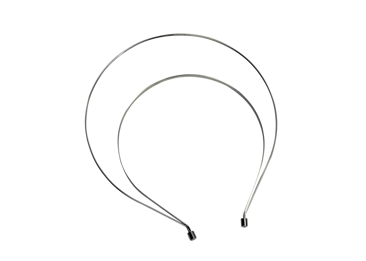 Crown Style Tall Double Metal Headband - Humboldt Haberdashery