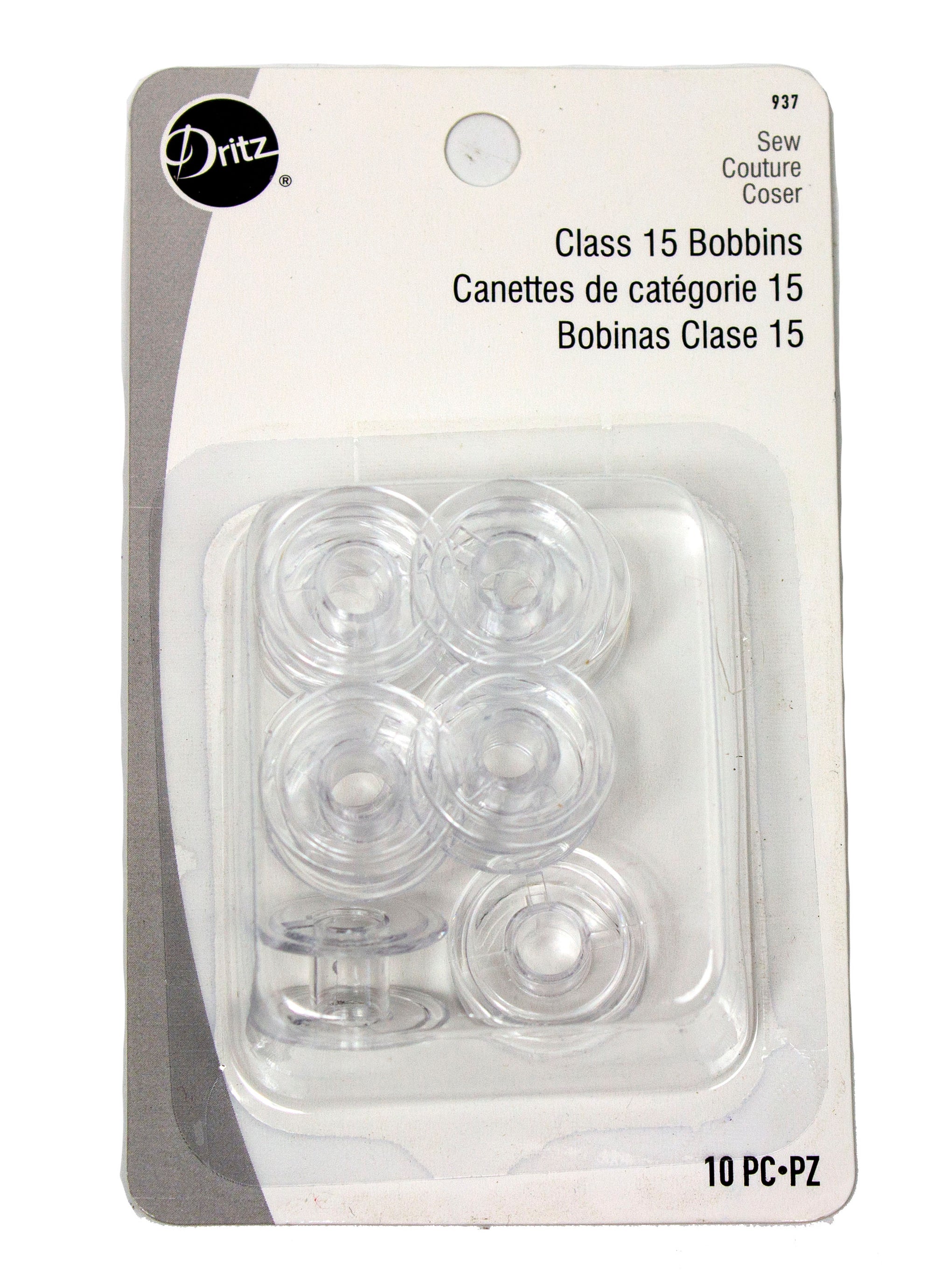 Bobbin Clips - White Class 15