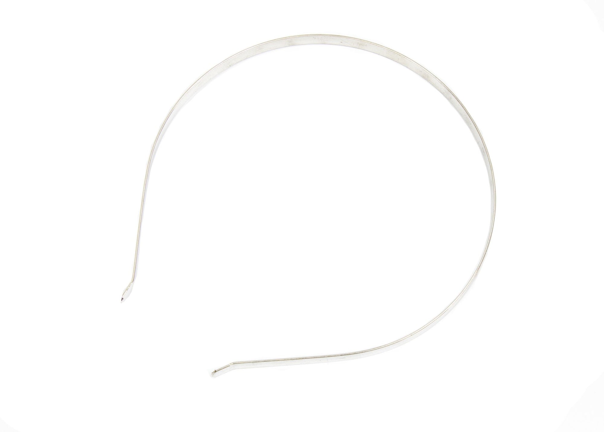 Flat Band Metal Headbands 7 mm Wide - 10 Pieces - Humboldt Haberdashery