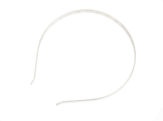 Flat Band Metal Headbands 7 mm Wide - Single Piece - Humboldt Haberdashery
