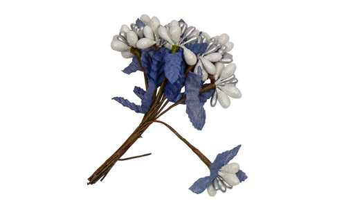 Flower Stamens for Artificial Flower Making Glitter Flower Bud 8 Pieces - Humboldt Haberdashery