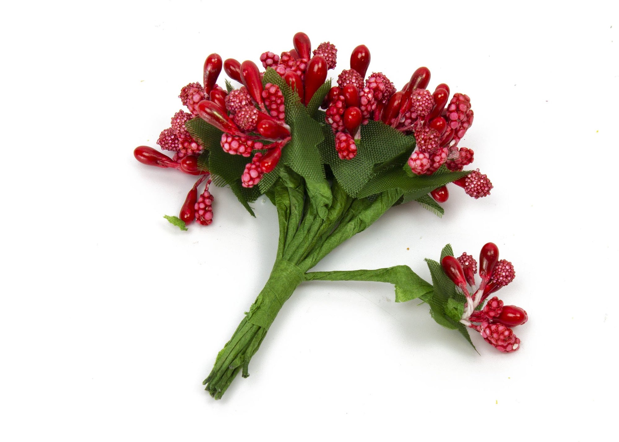Flower Stamens for Artificial Flower Making Textured Mix - 12 Pieces - Humboldt Haberdashery