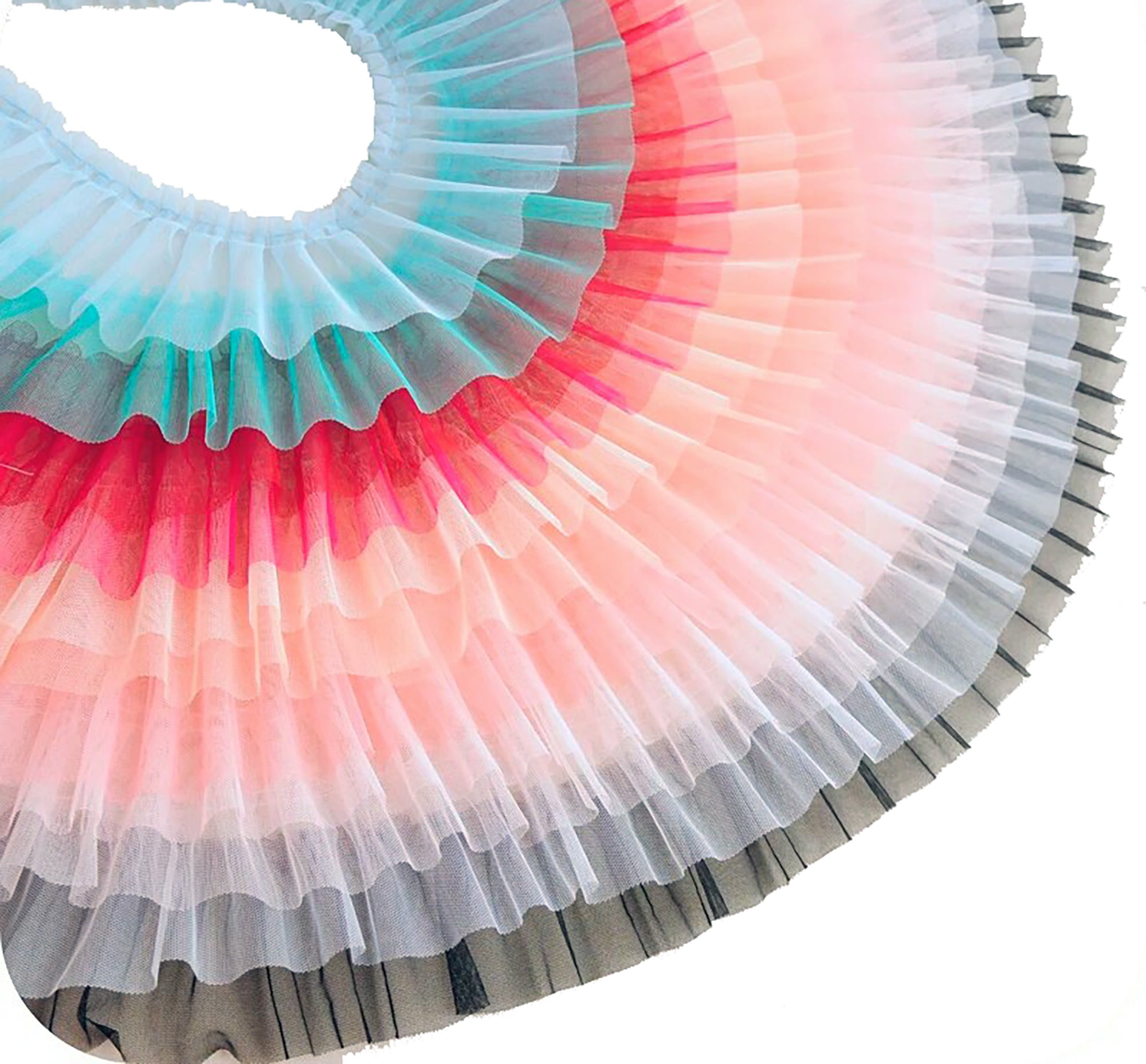Tulle Pleated Ruffle Trim 10 cm Wide - Sold by the Yard - Humboldt  Haberdashery