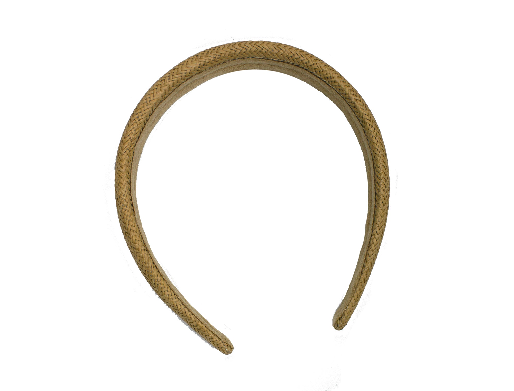 Buntal Straw Covered Padded Headband