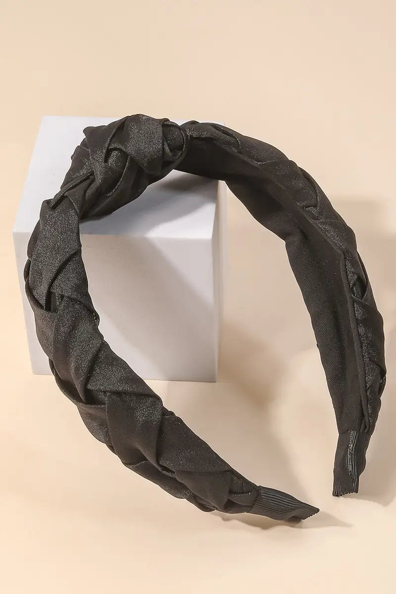 Fabric Braided Knot Headband