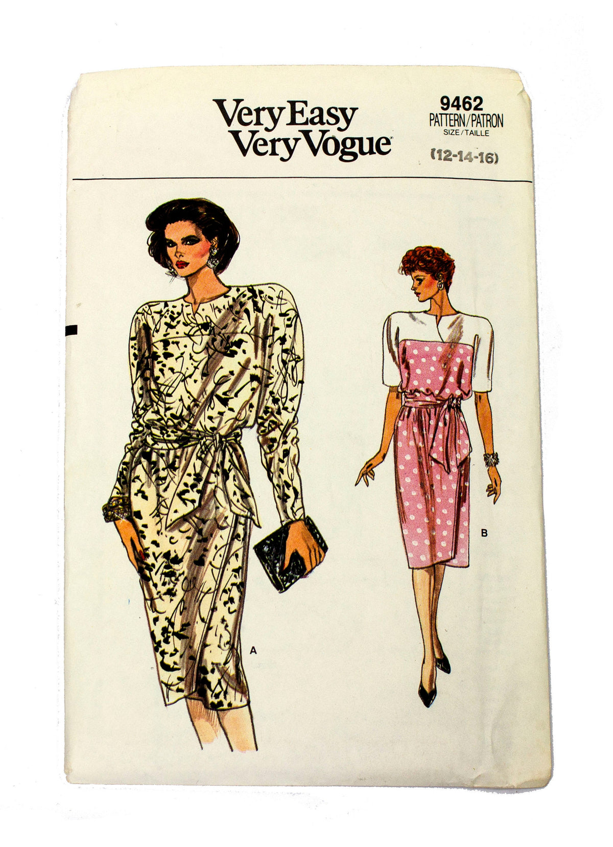 Vogue 9462 Womens Pullover Dress Uncut - Sizes 12 - 16