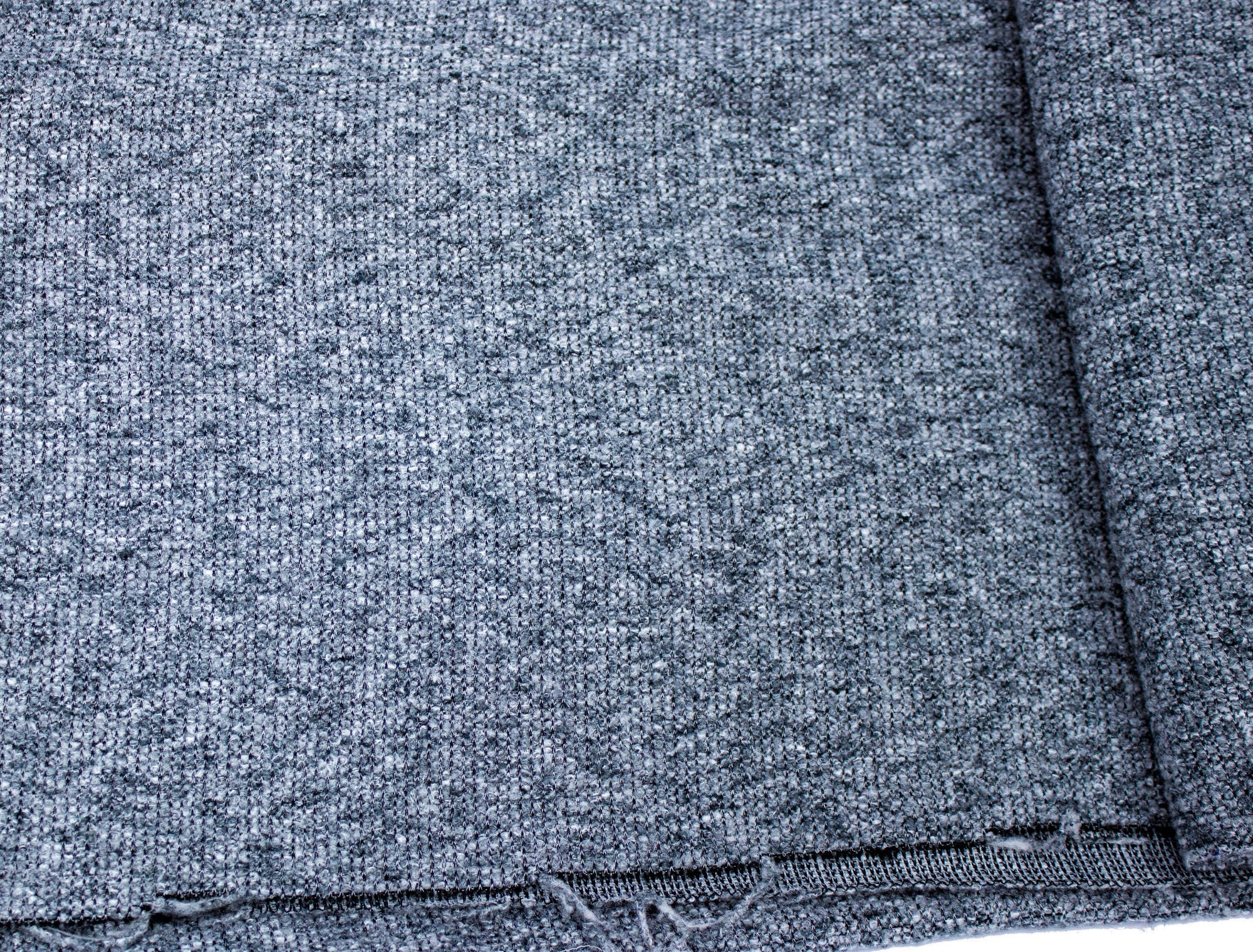 Vintage Fabric Gray Heather Knit - Measures 58" x 70"