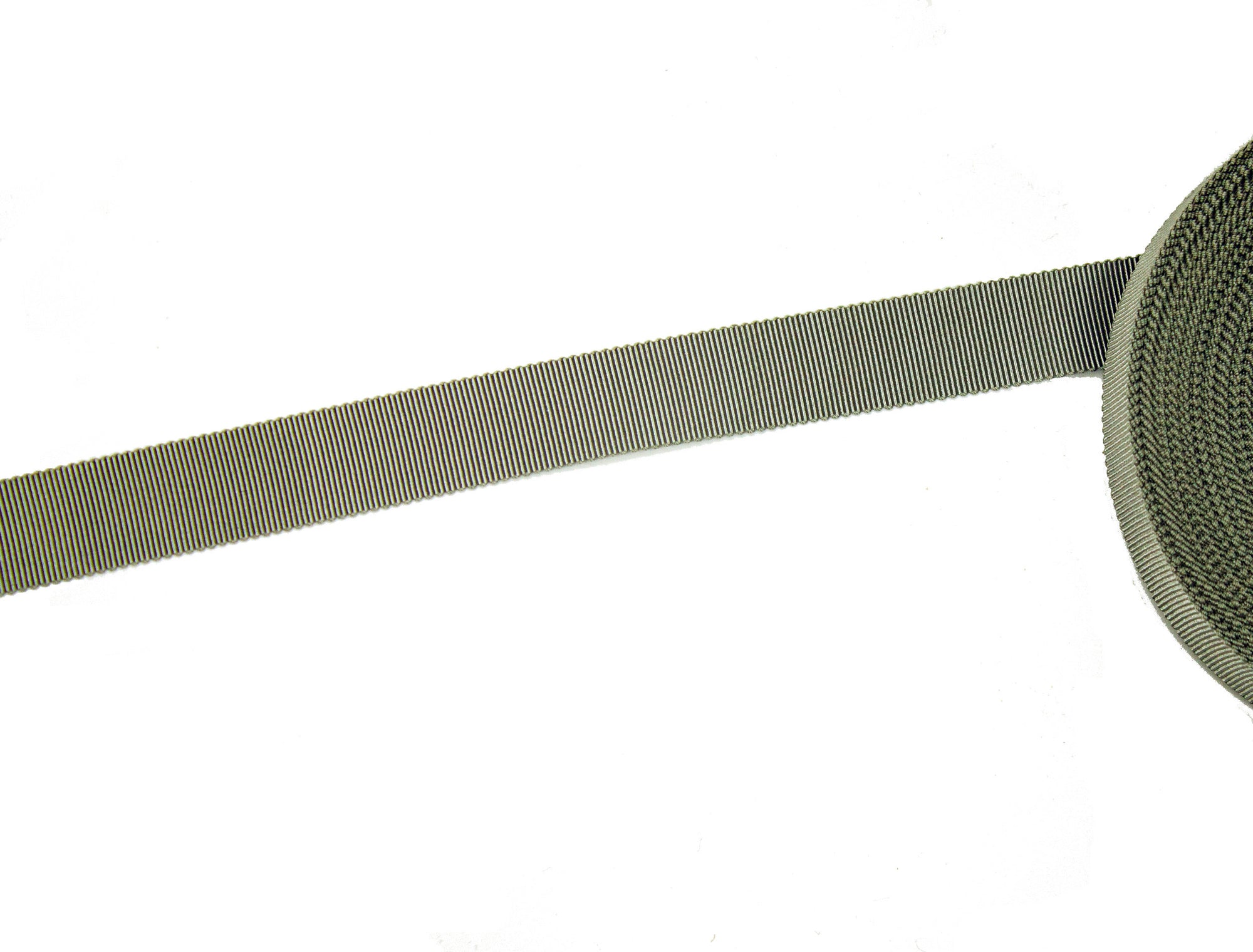 Vintage Petersham Ribbon Gray Measures 19 mm Wide - Sold by the Yard