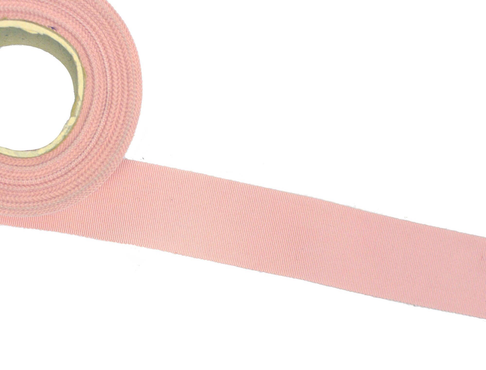 Vintage Petersham Ribbon Light Pink - Measures 35 mm Wide - Sold by the Yard