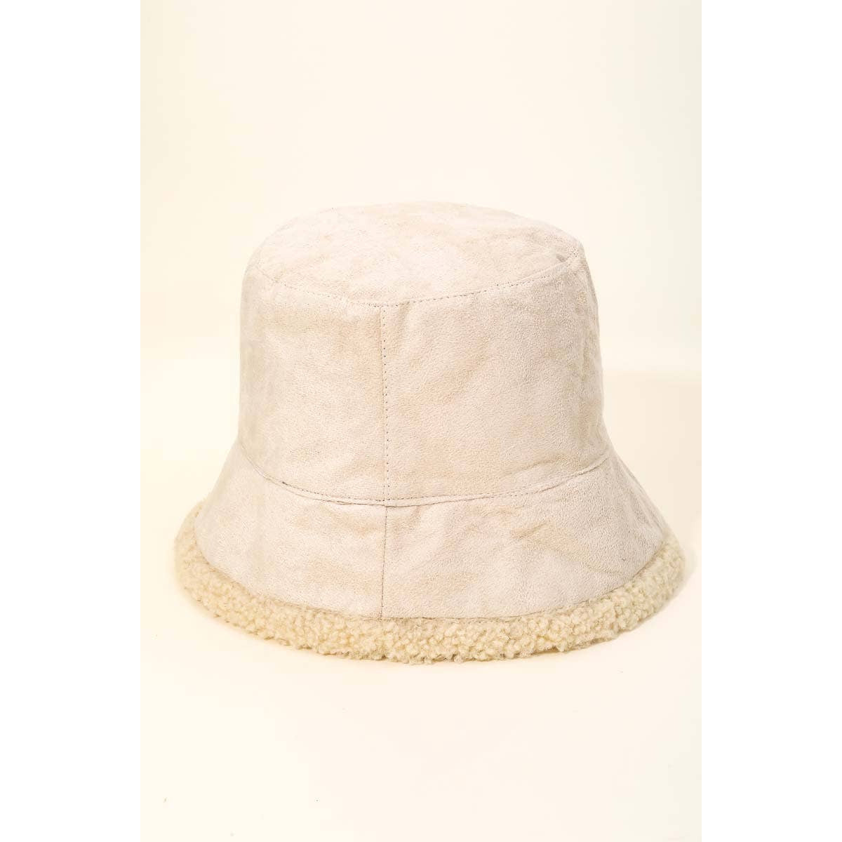 Teddy Fur Lined Bucket Hat